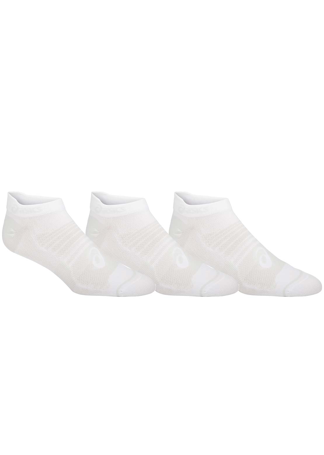 Asics Men's Quick Lyte Plus 3 Pack Socks Brilliant White