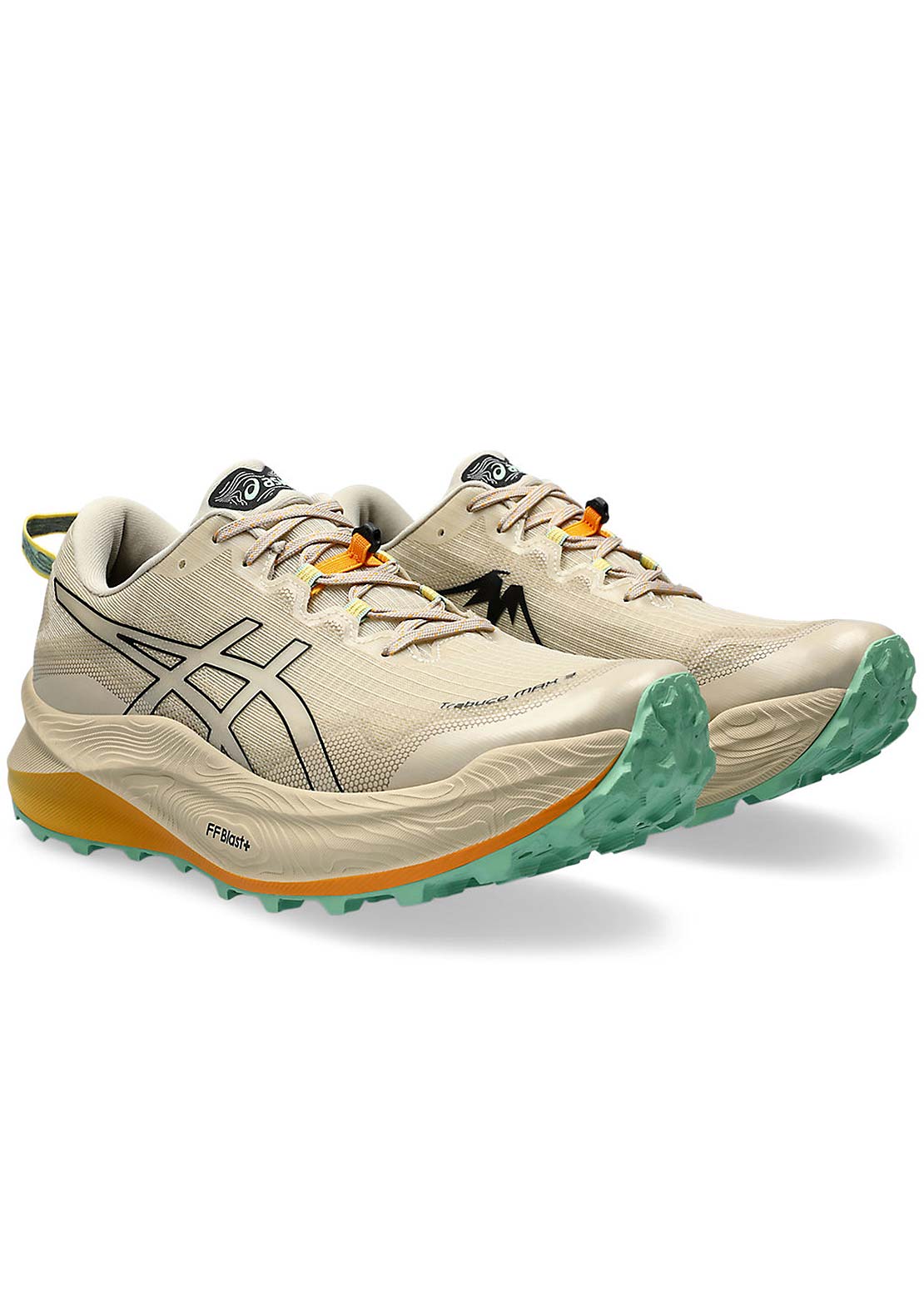 Asics Men&#39;s Trabuco Max 3 Running Shoes Feather Grey/Black
