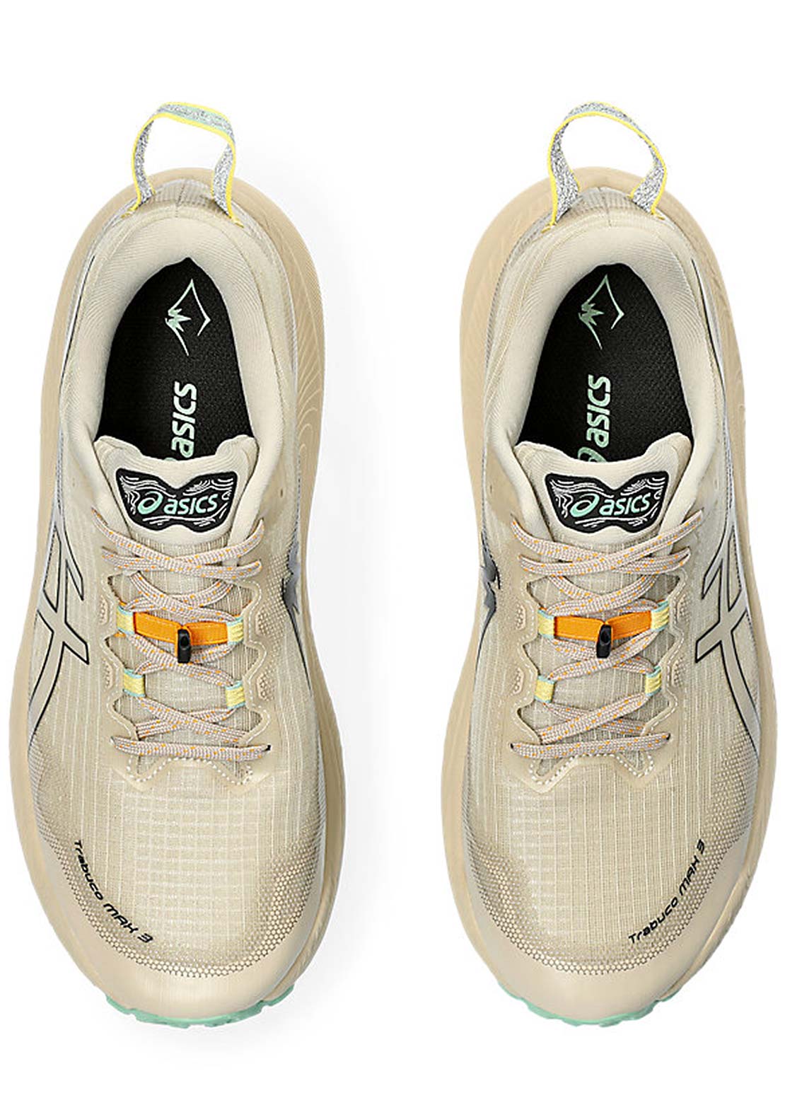Asics Men&#39;s Trabuco Max 3 Running Shoes Feather Grey/Black