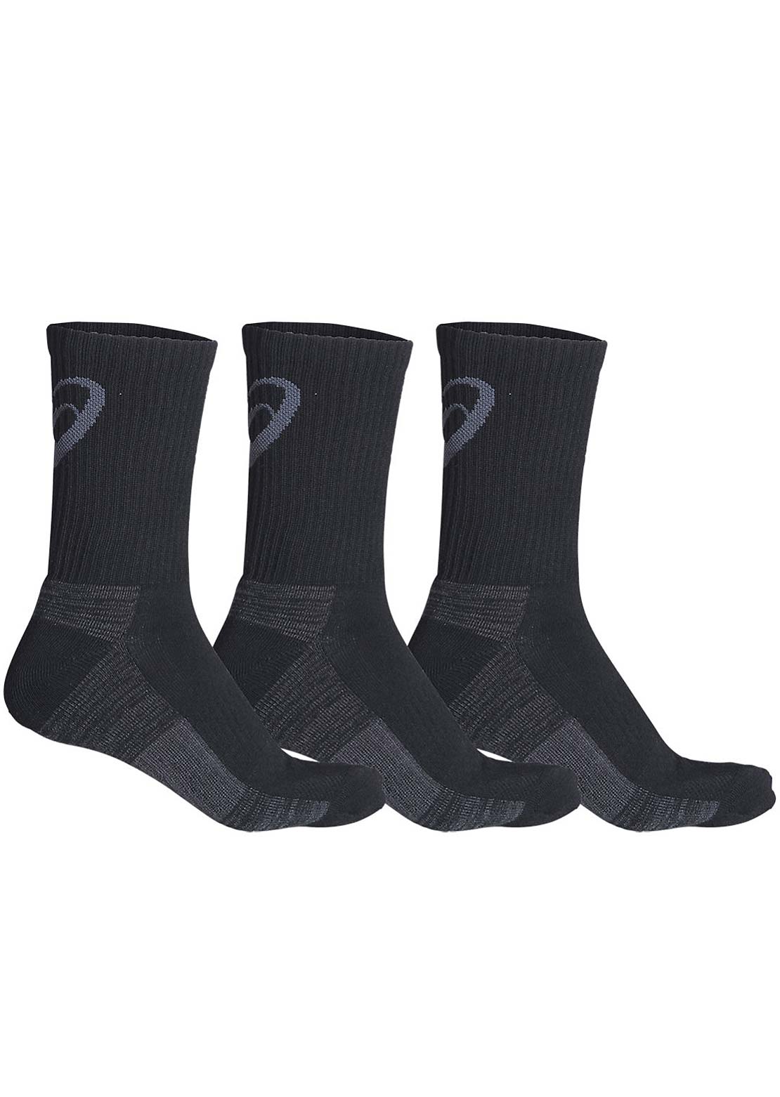 Asics Unisex Training Crew Socks Black