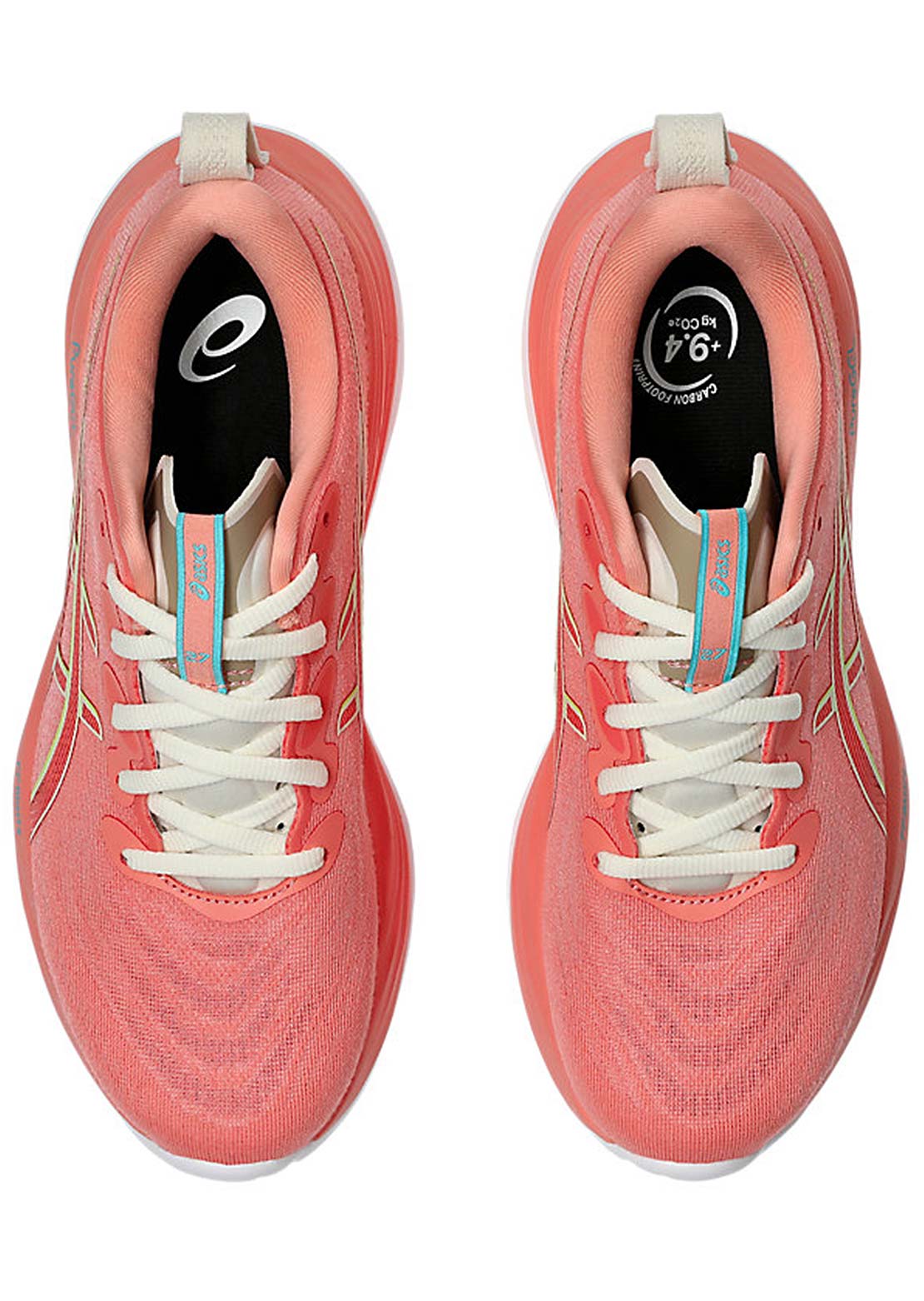 Asics Women's Gel-Cumulus 27 Running Shoes Guava/Lime Green