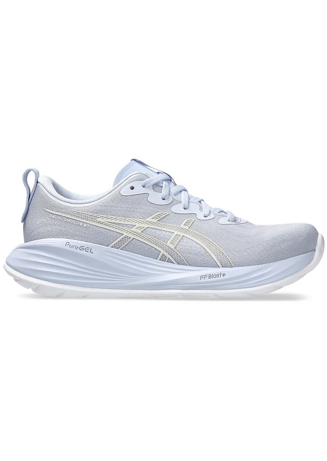 Asics Women's Gel-Cumulus 27 Running Shoes Blue Fade/White