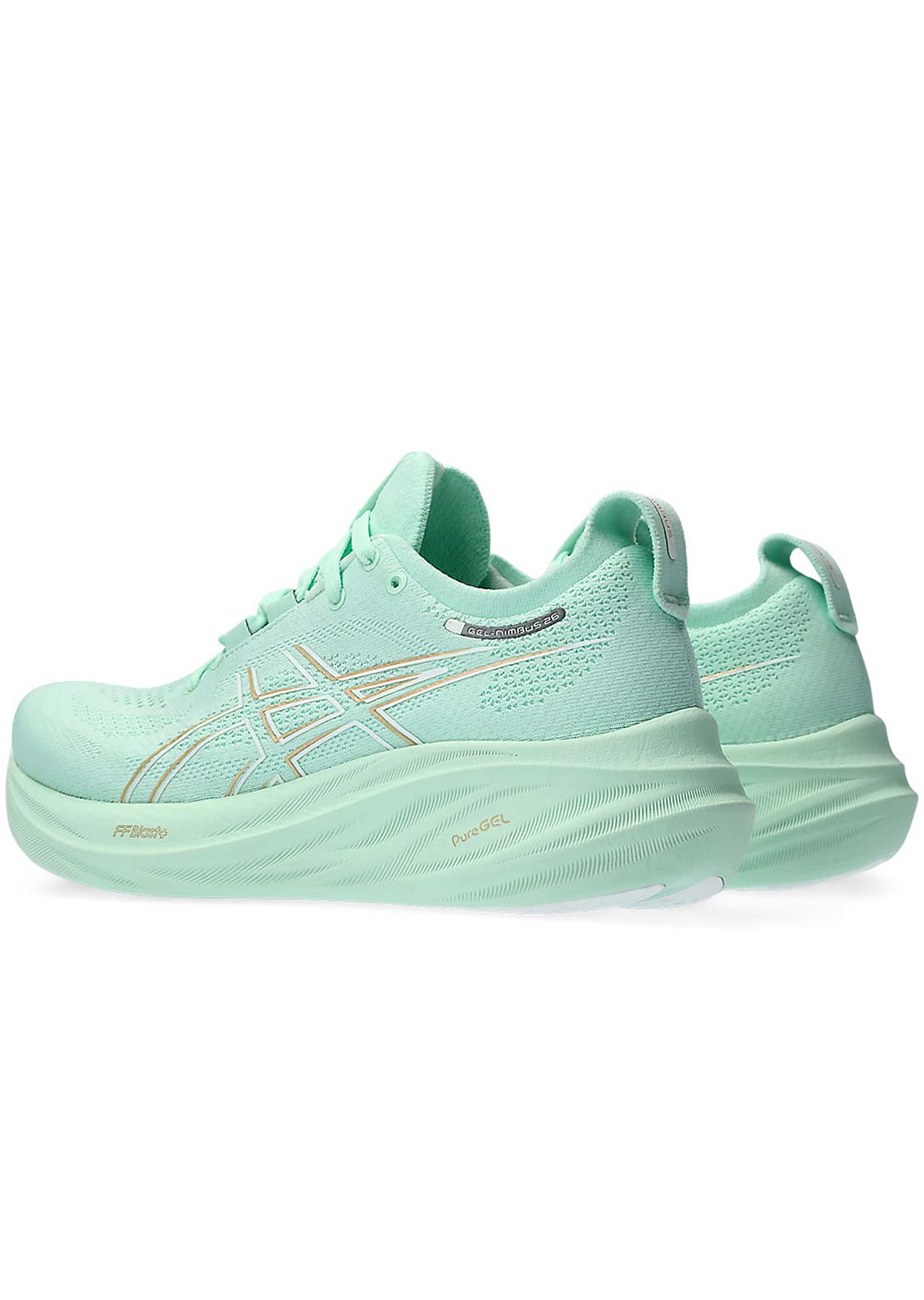 Asics Women&#39;s Gel Nimbus 26 Shoes Mint Tint/Pale Mint