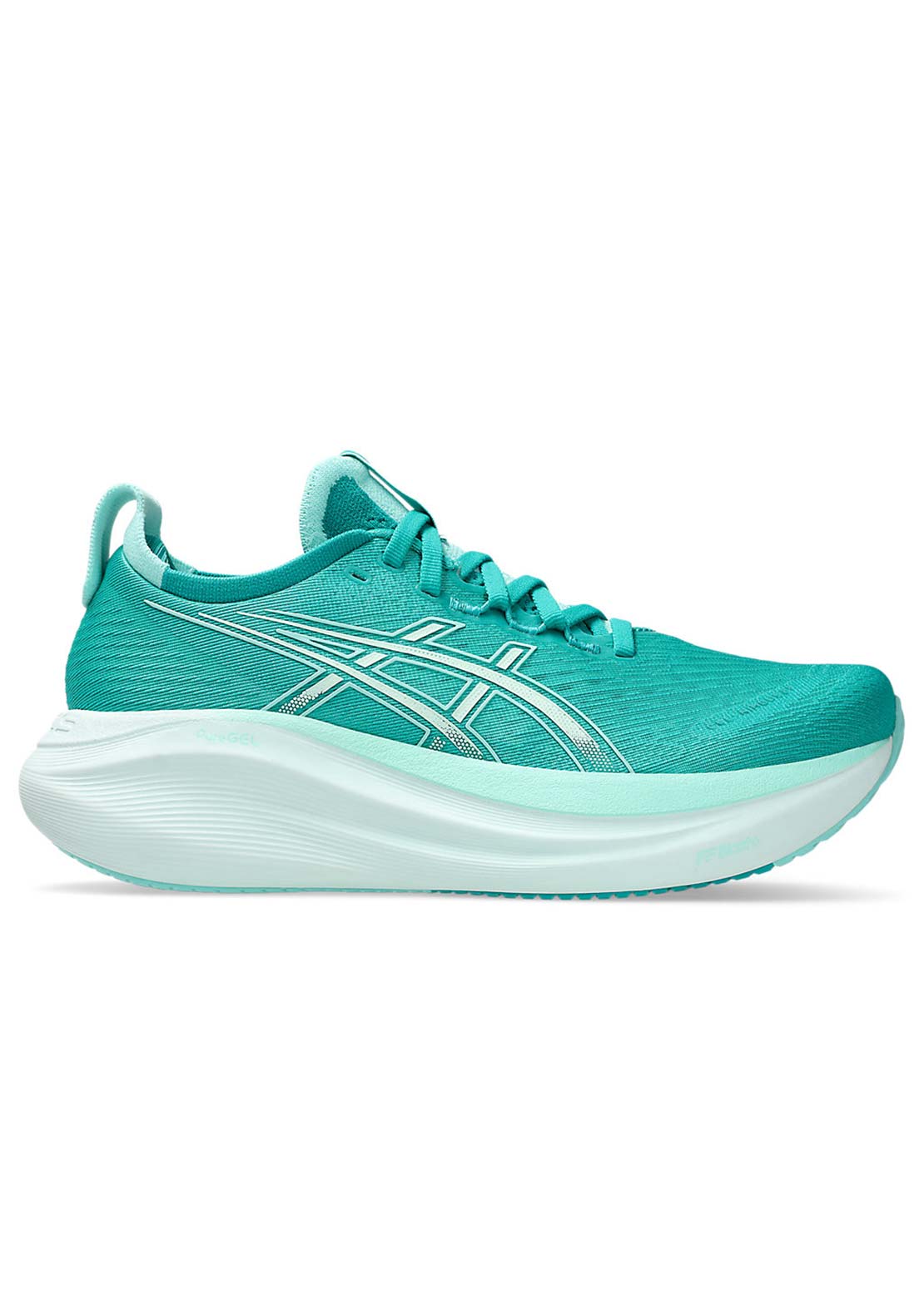 Asics Women&#39;s Gel-Nimbus 27 Running Shoes Wave Teal/Illuminate Mint