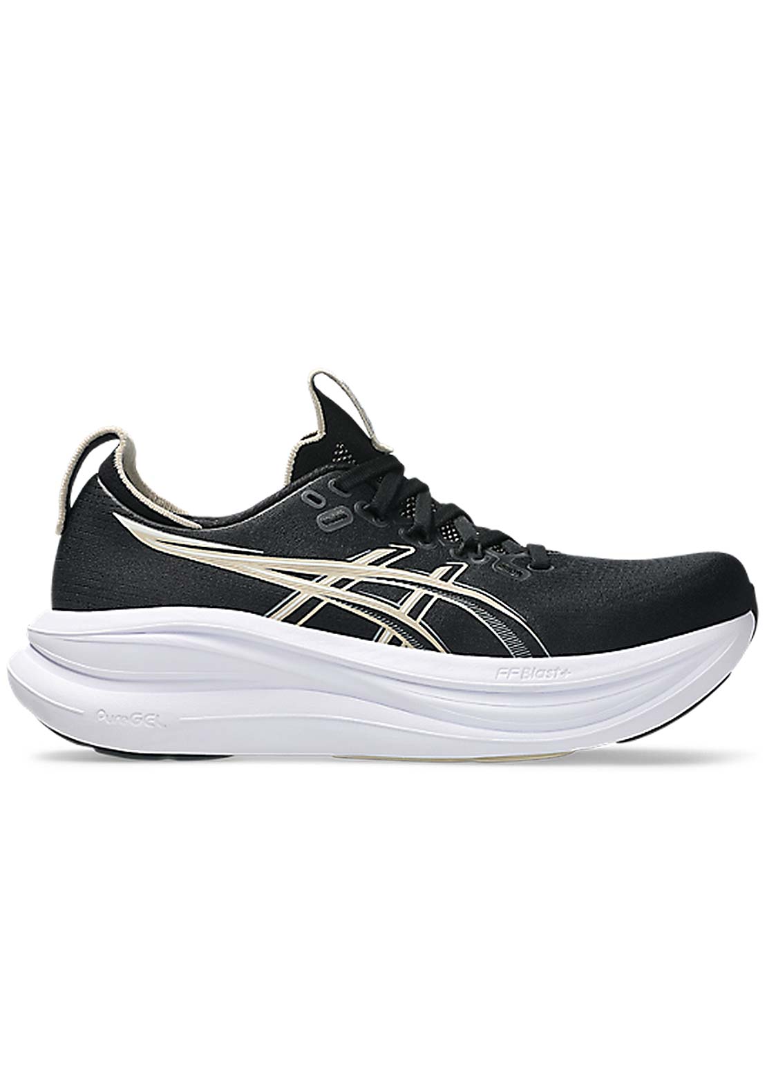 Asics Women's Gel-Nimbus 28 Running Shoes Black/Feather Grey