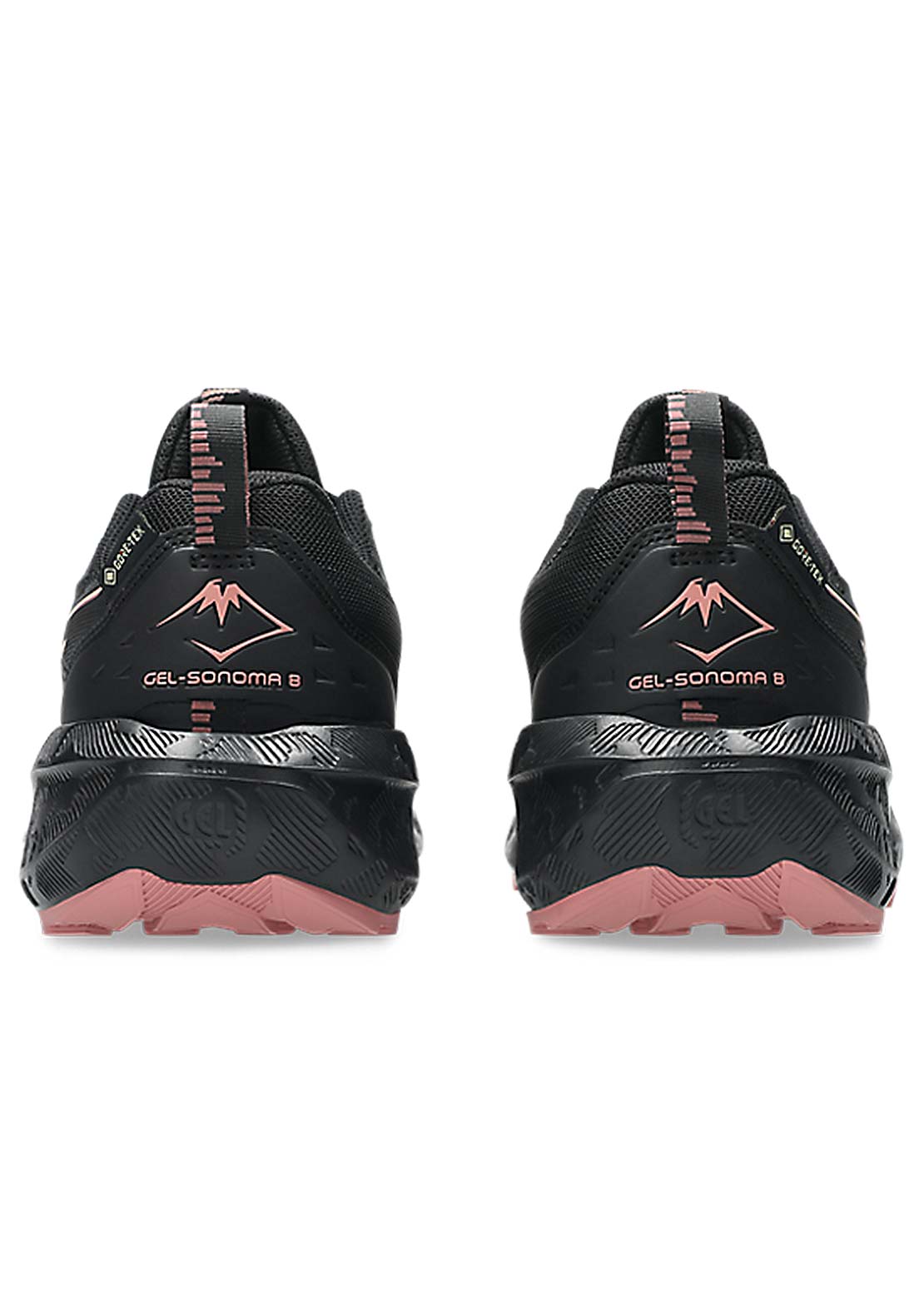 Asics Women's Gel Sonoma 8 Gore-Tex Running Shoes Black/Apricot Crush
