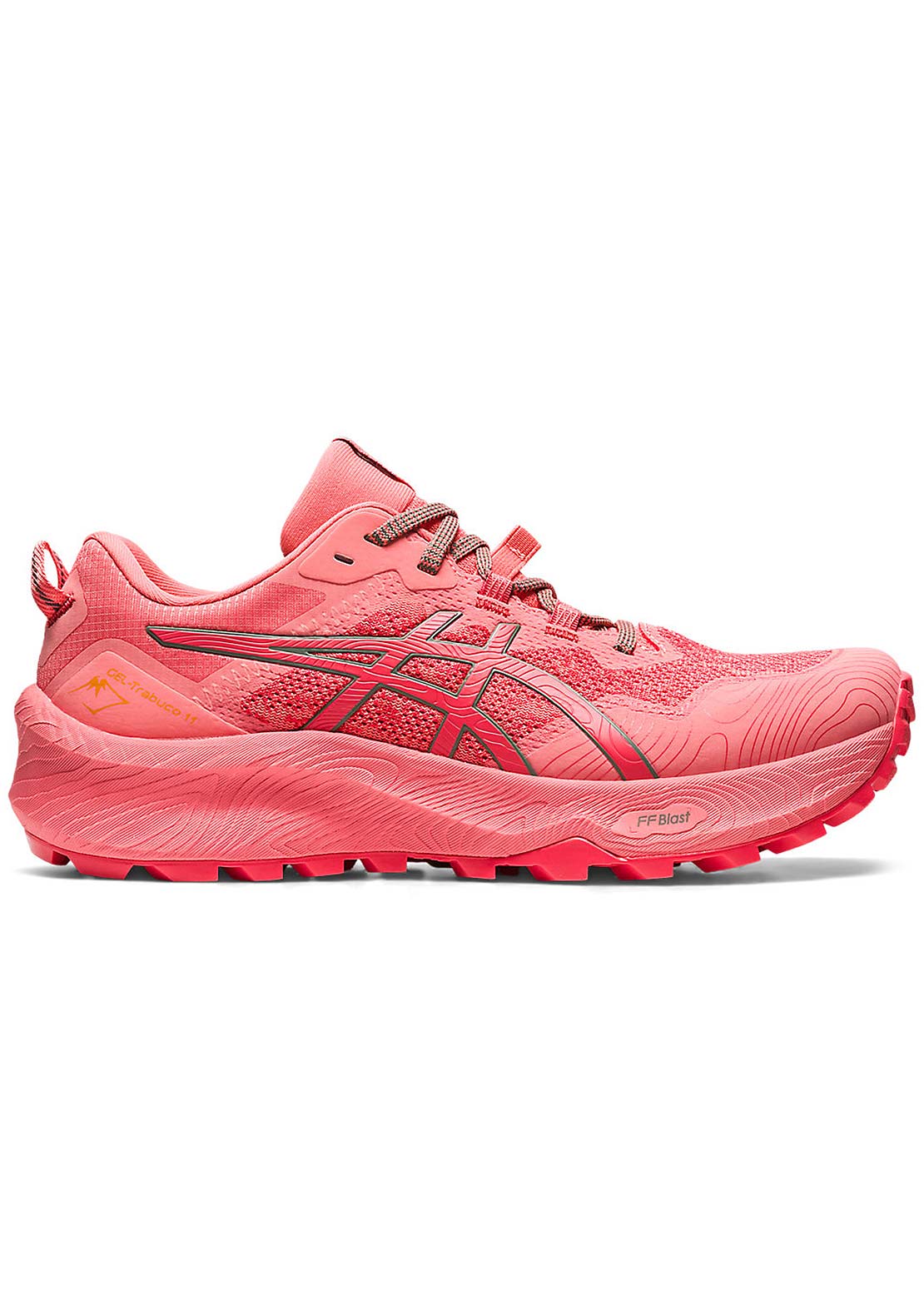 Asics Women's Gel-Trabuco 11 Trail Running Shoes Pink Grapefruit/Ivy