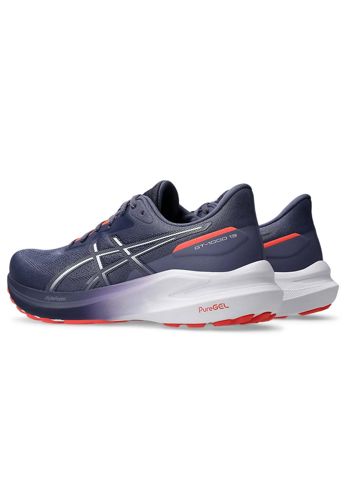 Asics Women&#39;s GT-1000 13 Running Shoes Indigo Fog/White
