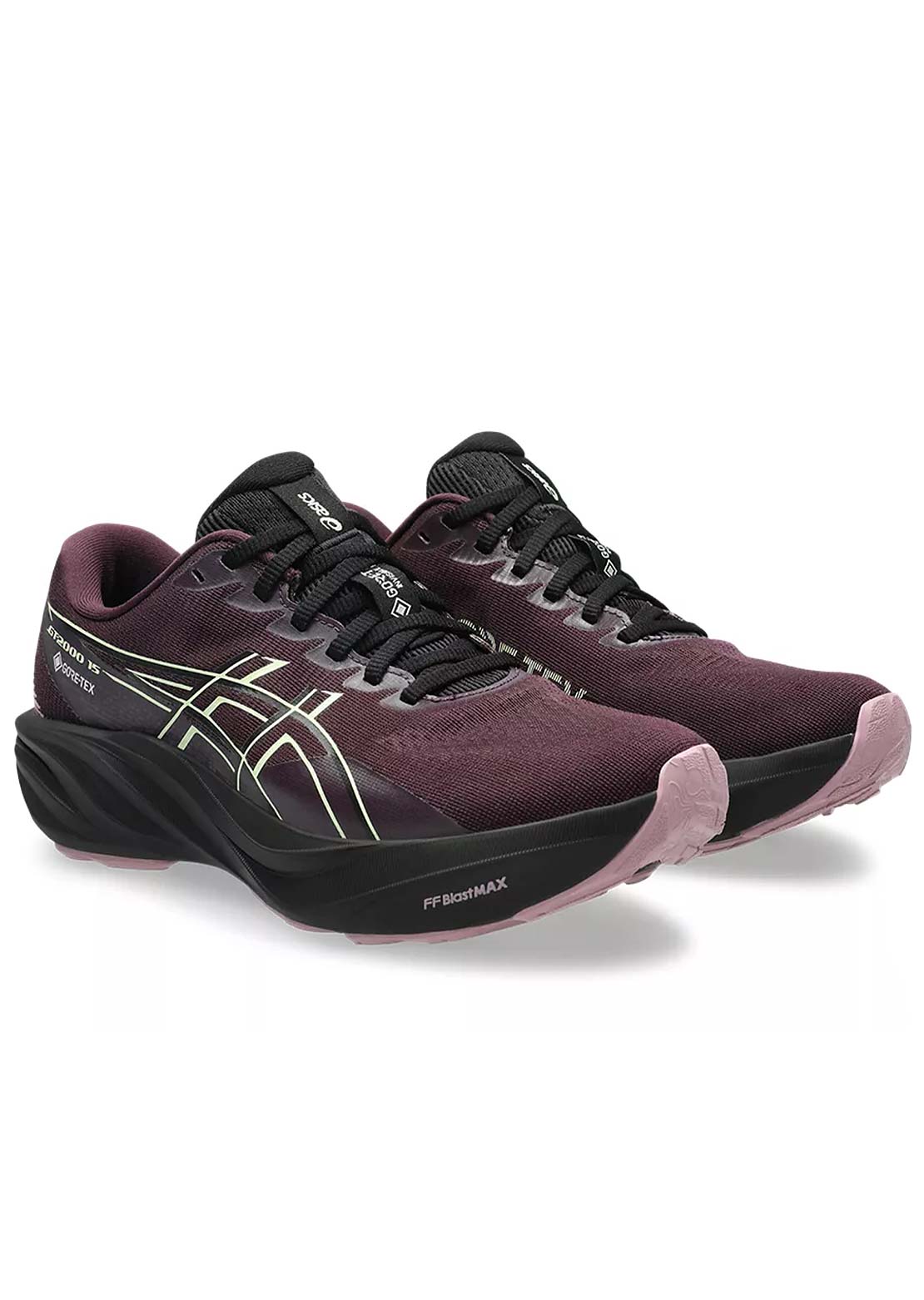 Asics Women's Gt-2000 15 Gore-Tex Running Shoes Dark Aubergine/Black