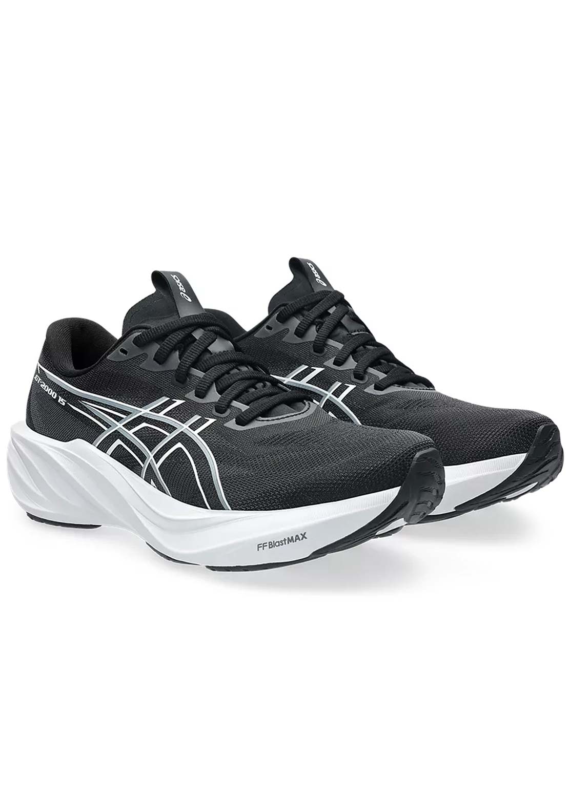 Asics Women's Gt-2000 15 Running Shoes Black/White