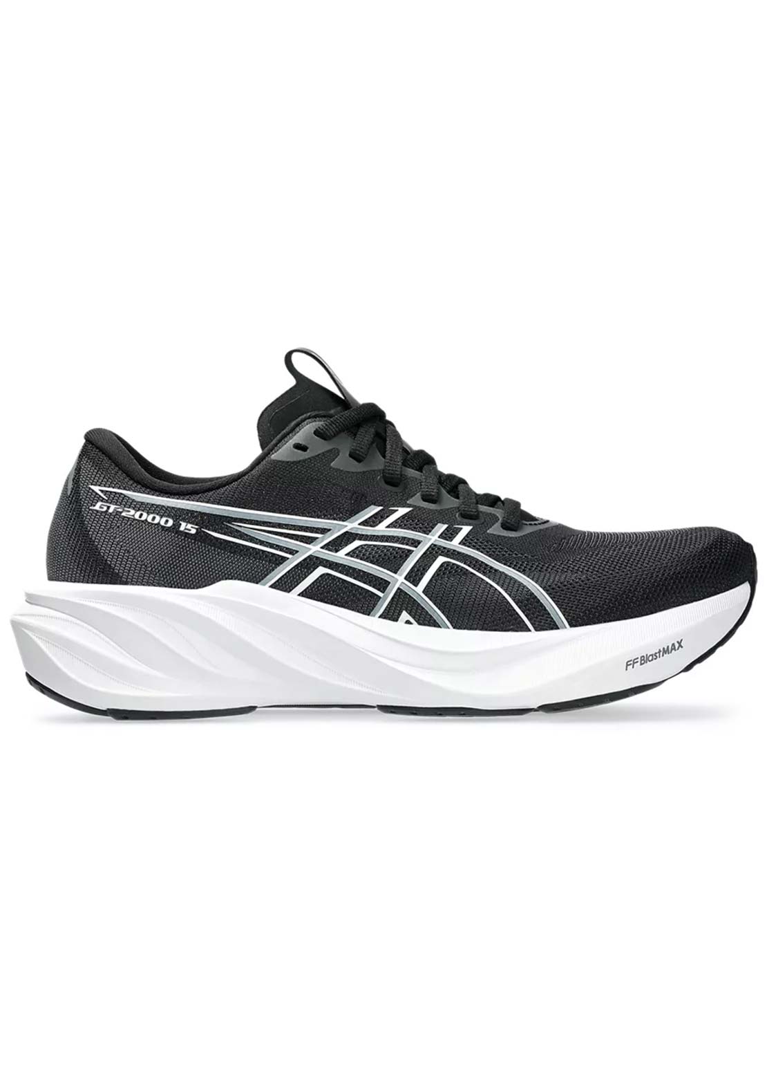 Asics Women's Gt-2000 15 Running Shoes Black/White