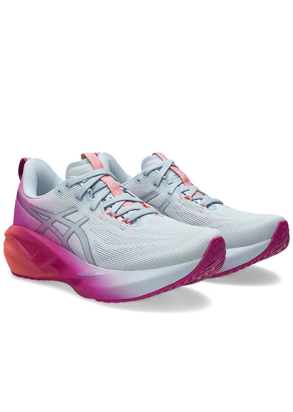 Asics Women's Novablast 5 Running Shoes Sky/Digital Sakura