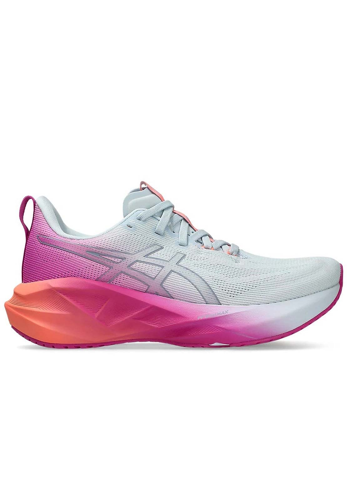 Asics Women's Novablast 5 Running Shoes Sky/Digital Sakura