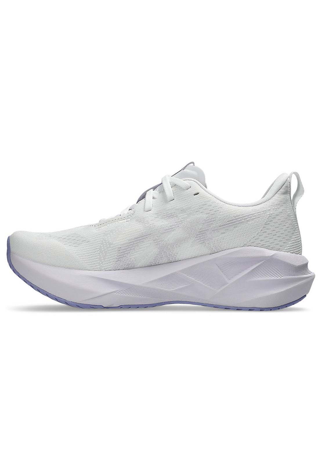 Asics Women's Novablast 5 Running Shoes White/Lilac Hint