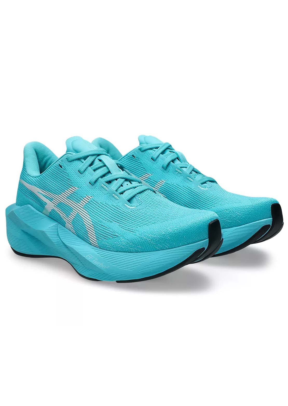 Asics Women's Novablast 6 Running Shoes Energy Aqua/White