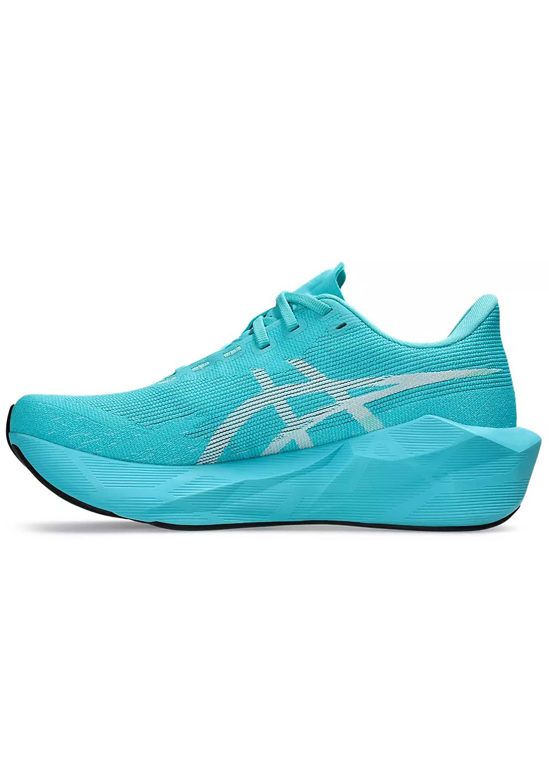 Asics Women's Novablast 6 Running Shoes Energy Aqua/White