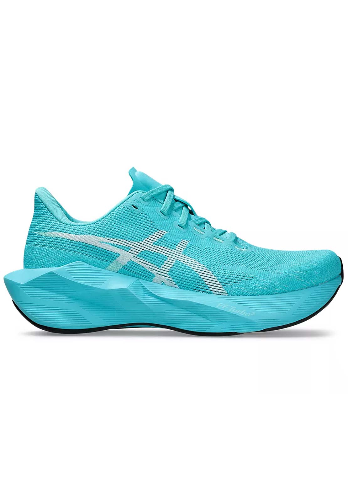 Asics Women's Novablast 6 Running Shoes Energy Aqua/White