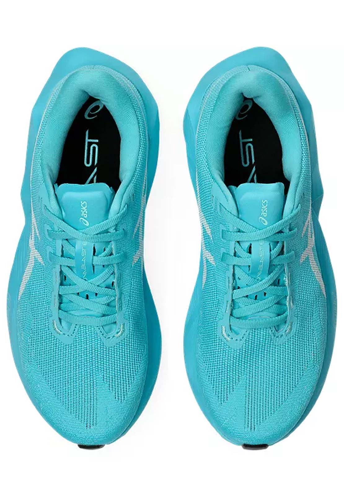 Asics Women's Novablast 6 Running Shoes Energy Aqua/White