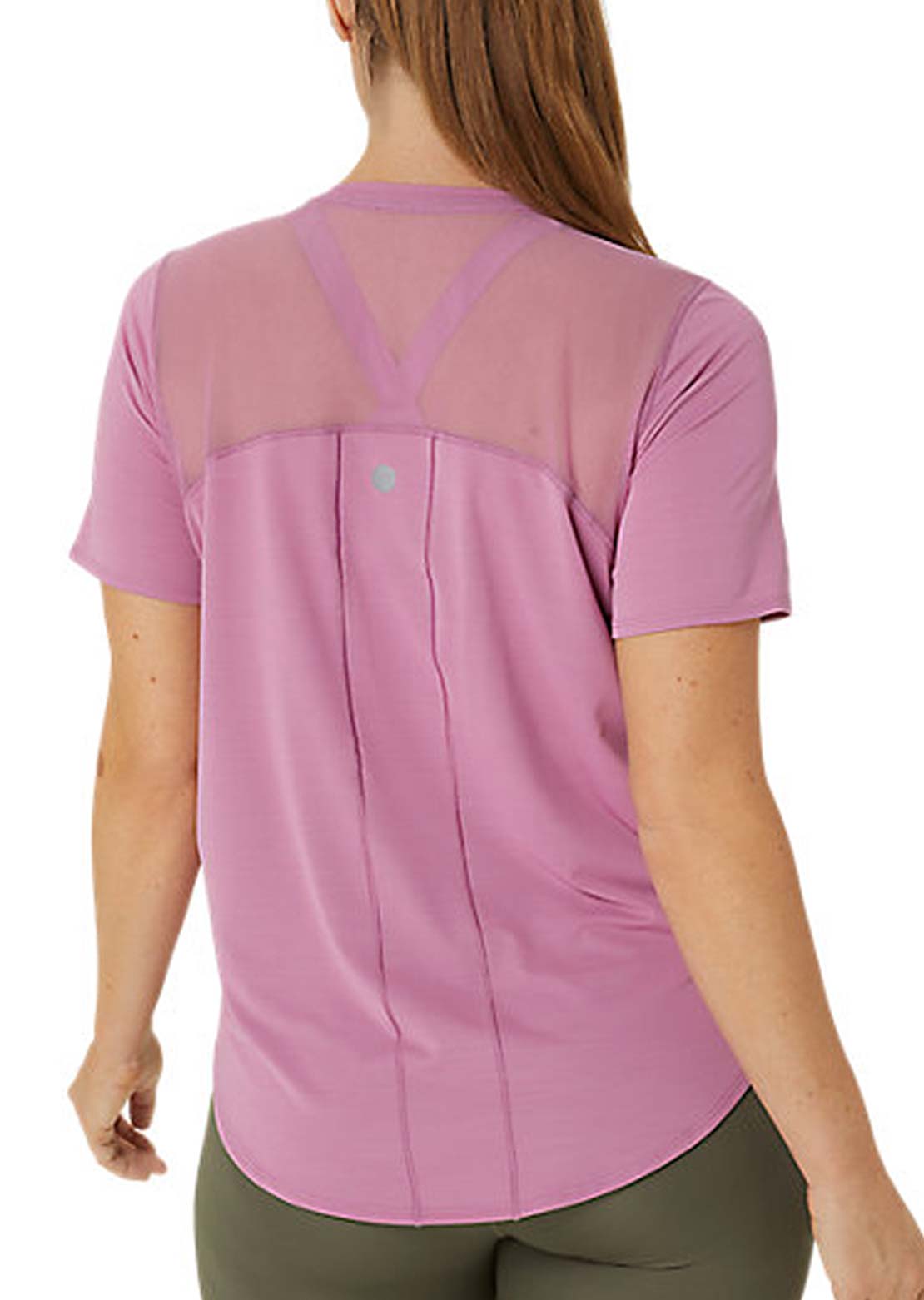 Asics Women&#39;s Road T-shirt Soft Berry