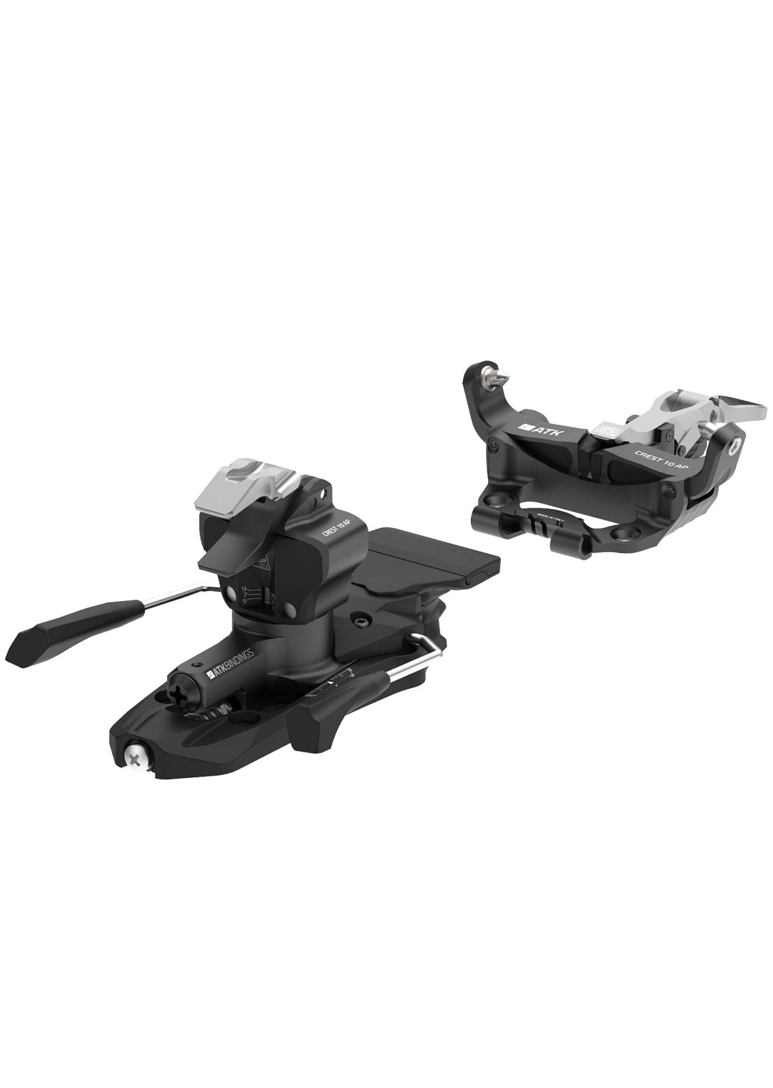 ATK Unisex Crest 10 Ski Touring Bindings Black