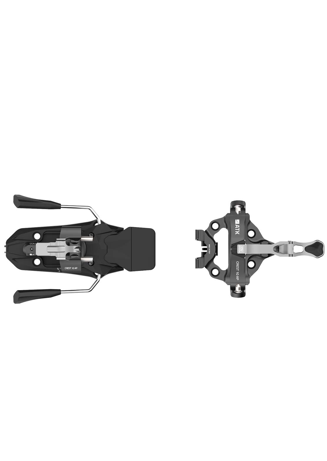 ATK Unisex Crest 10 Ski Touring Bindings Black