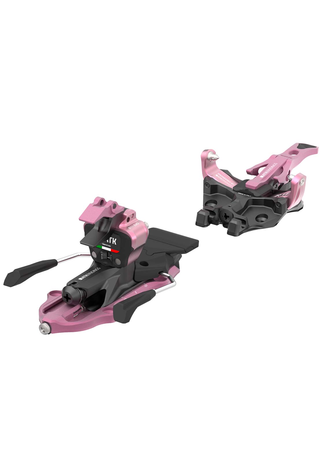 ATK Unisex Raider 11 EVO Free Touring Bindings Pink
