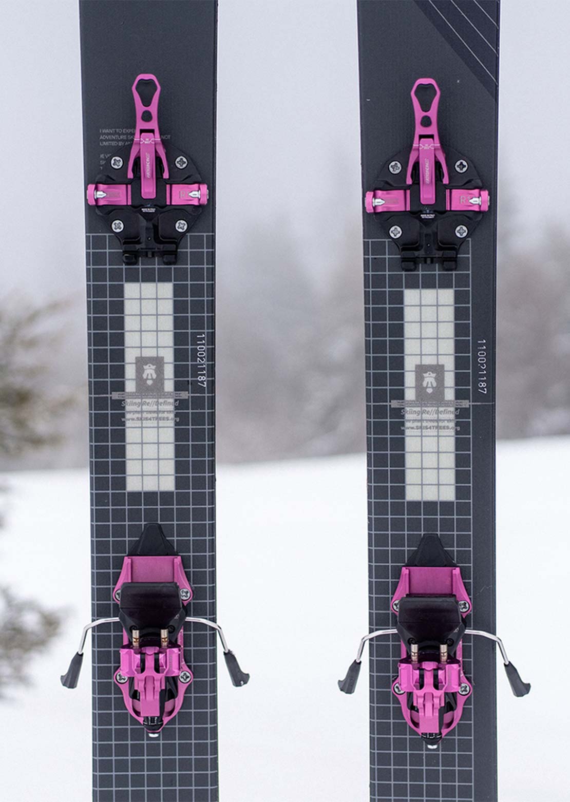 ATK Unisex Raider 11 EVO Free Touring Bindings Pink