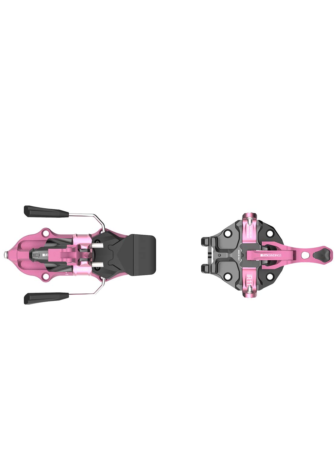 ATK Unisex Raider 11 EVO Free Touring Bindings Pink