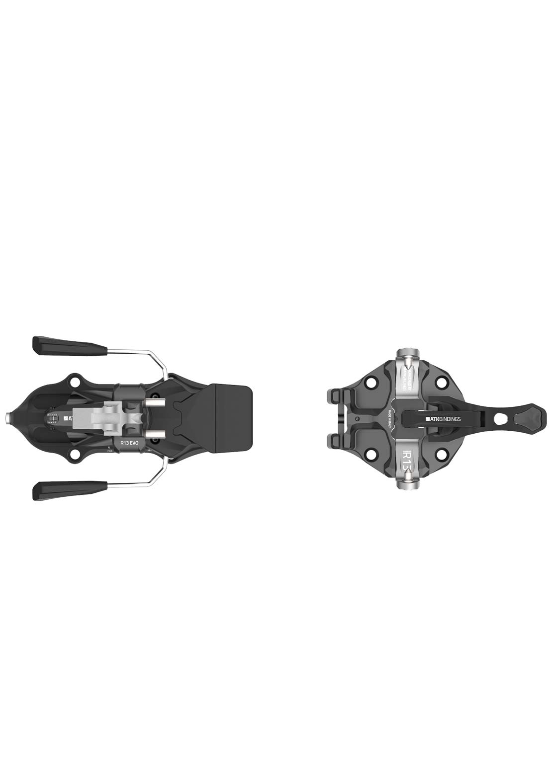 ATK Unisex Raider 13 EVO Ski Bindings Black