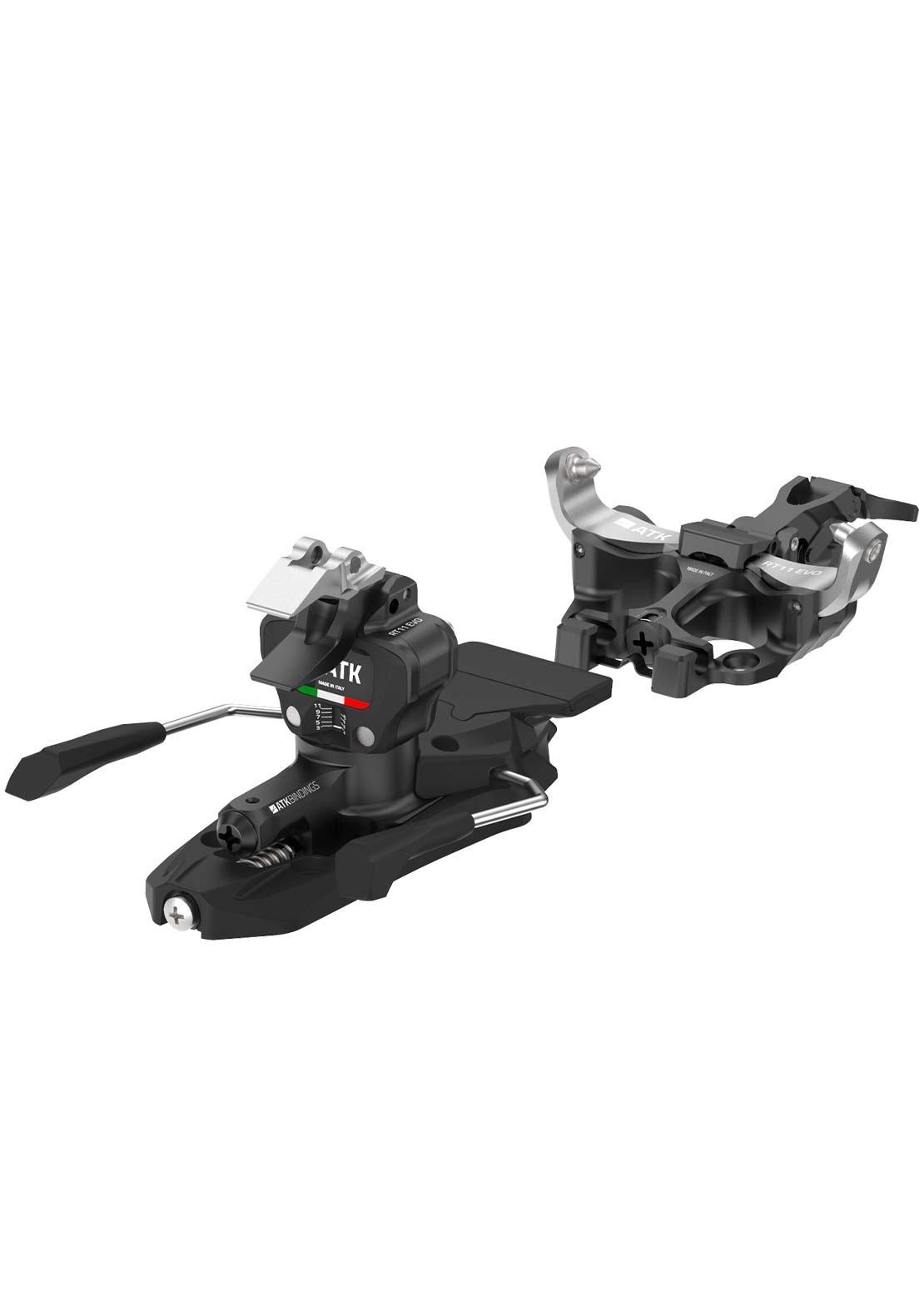ATK Unisex RT 11 EVO Ski Touring Bindings Black