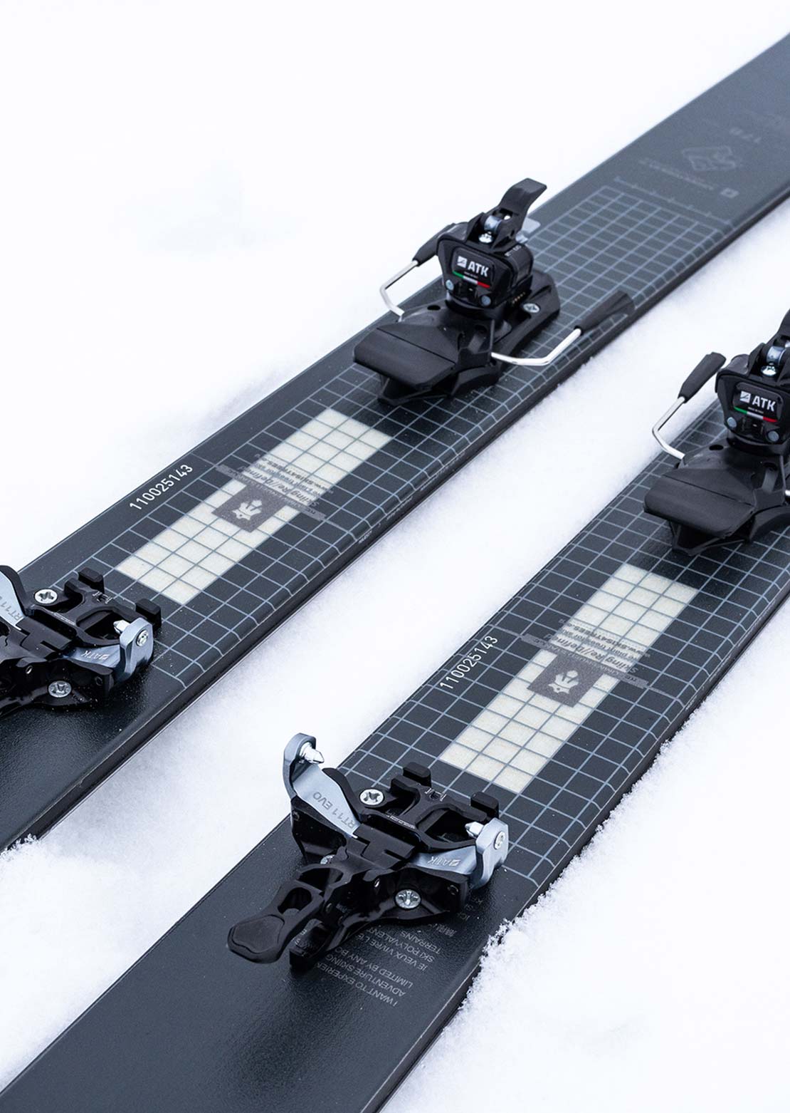 ATK Unisex RT 11 EVO Ski Touring Bindings Black