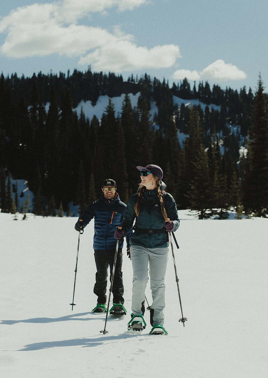 Atlas Women's Range Trail Snowshoes Green