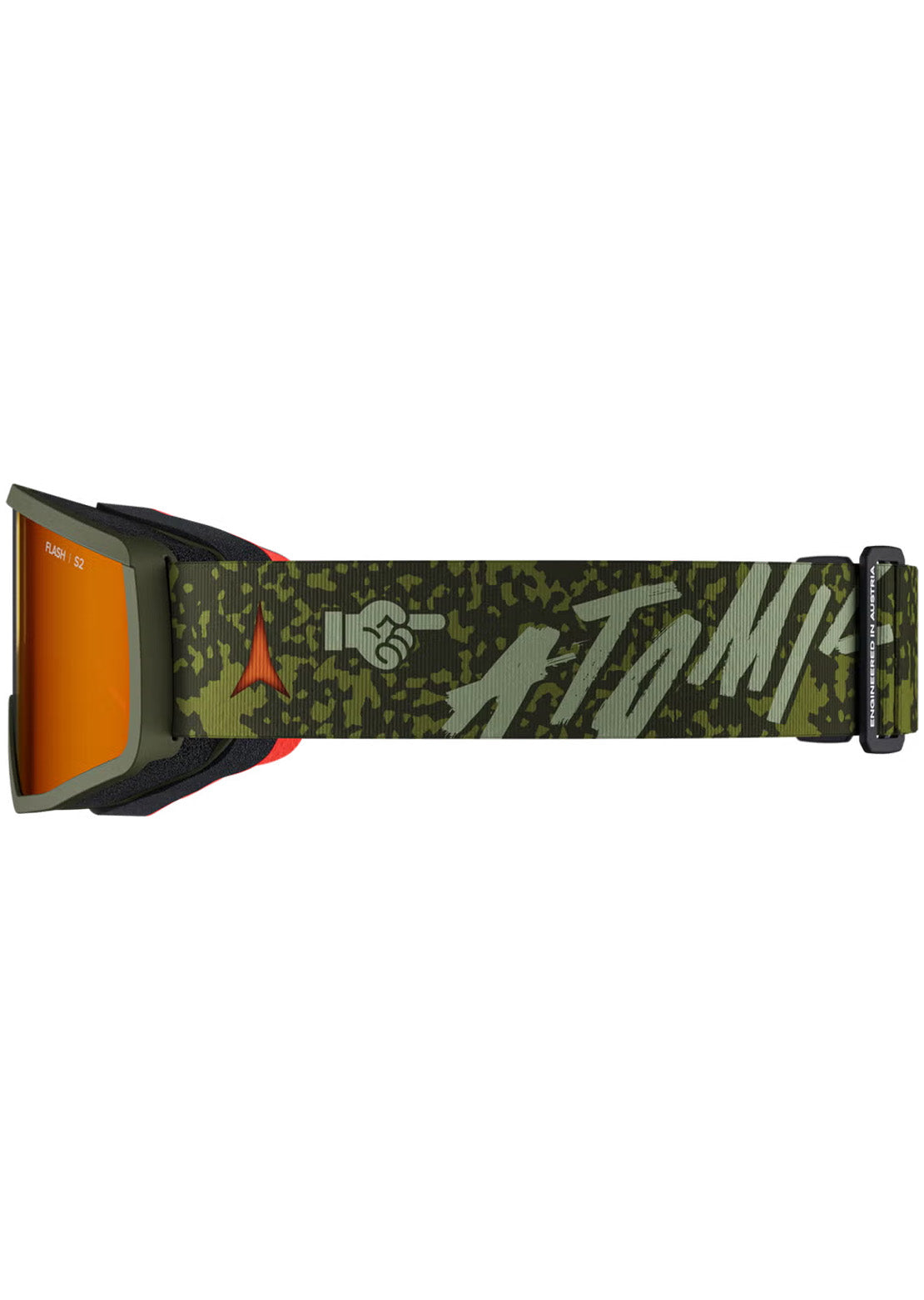 Atomic Junior Four XS Flash Goggles Graphic/Olive