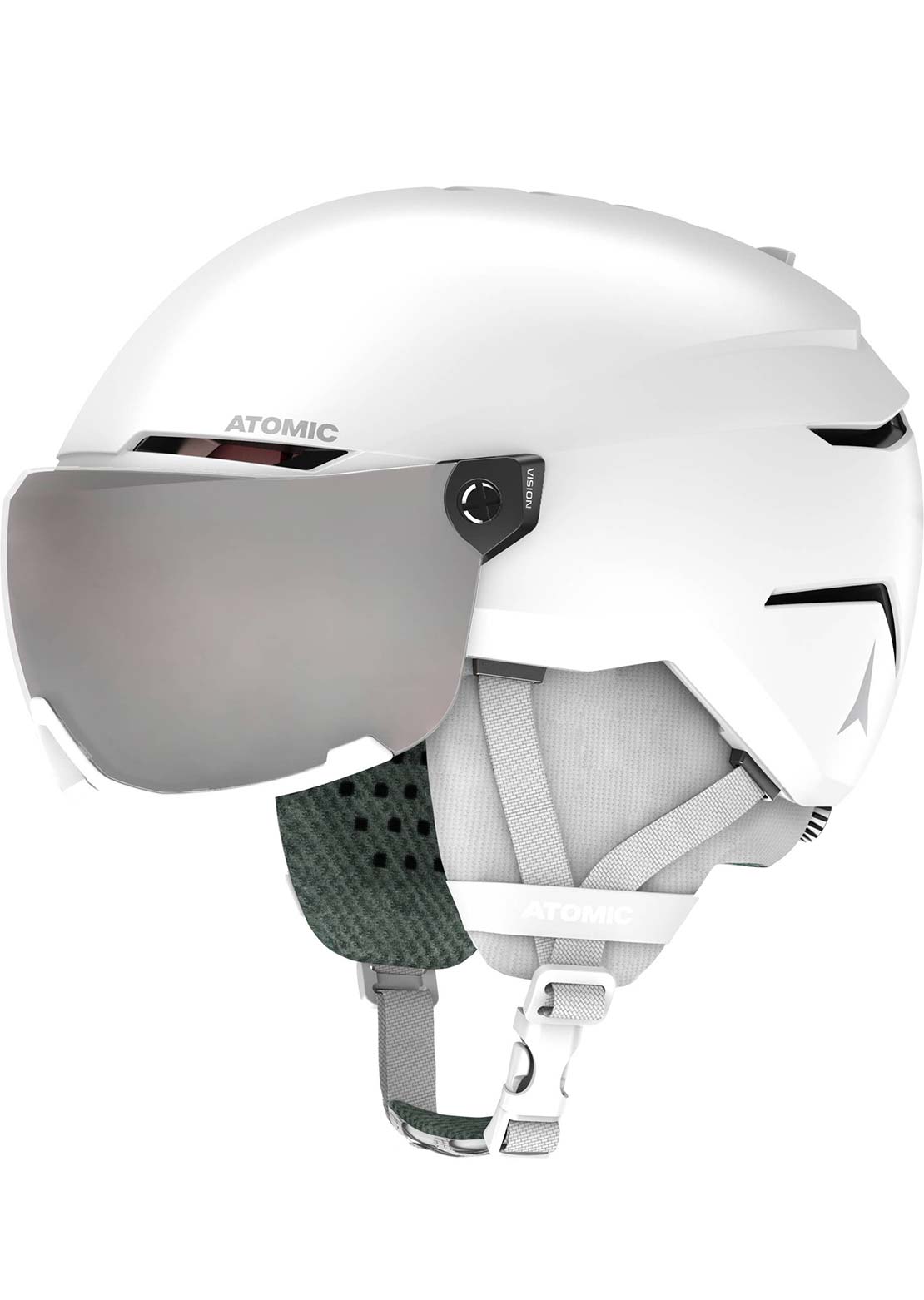 Atomic Junior Savor Visor Ski Helmet White