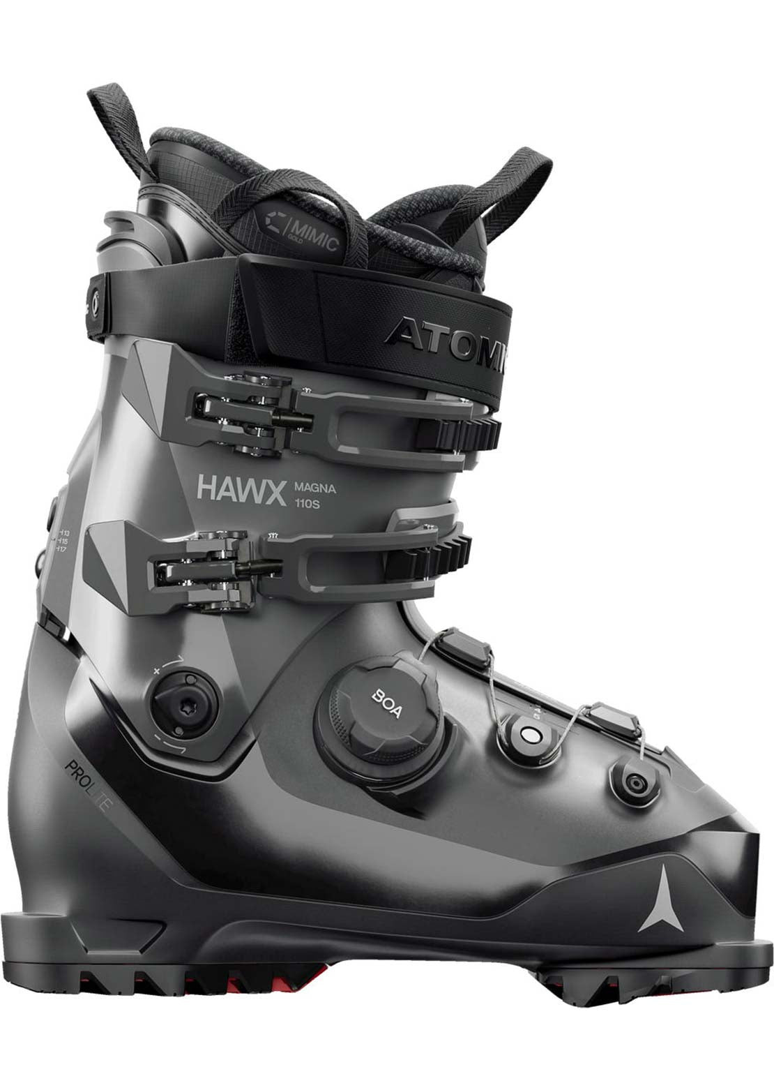 Atomic Men's Hawx Magna 110 S BOA Ski Boots Black/Slate