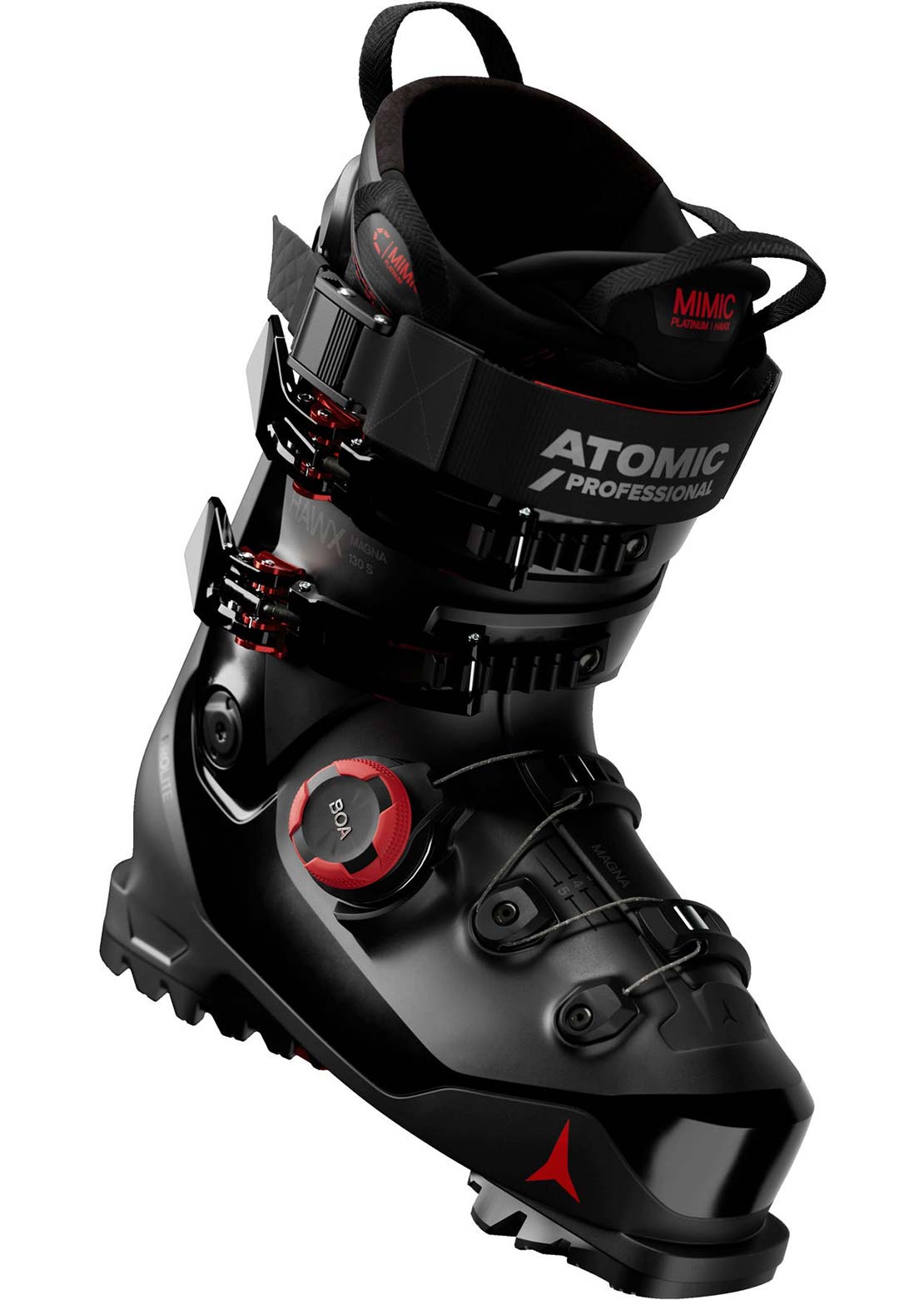 Atomic Men's Hawx Magna 130 S BOA Ski Boots Black/Red