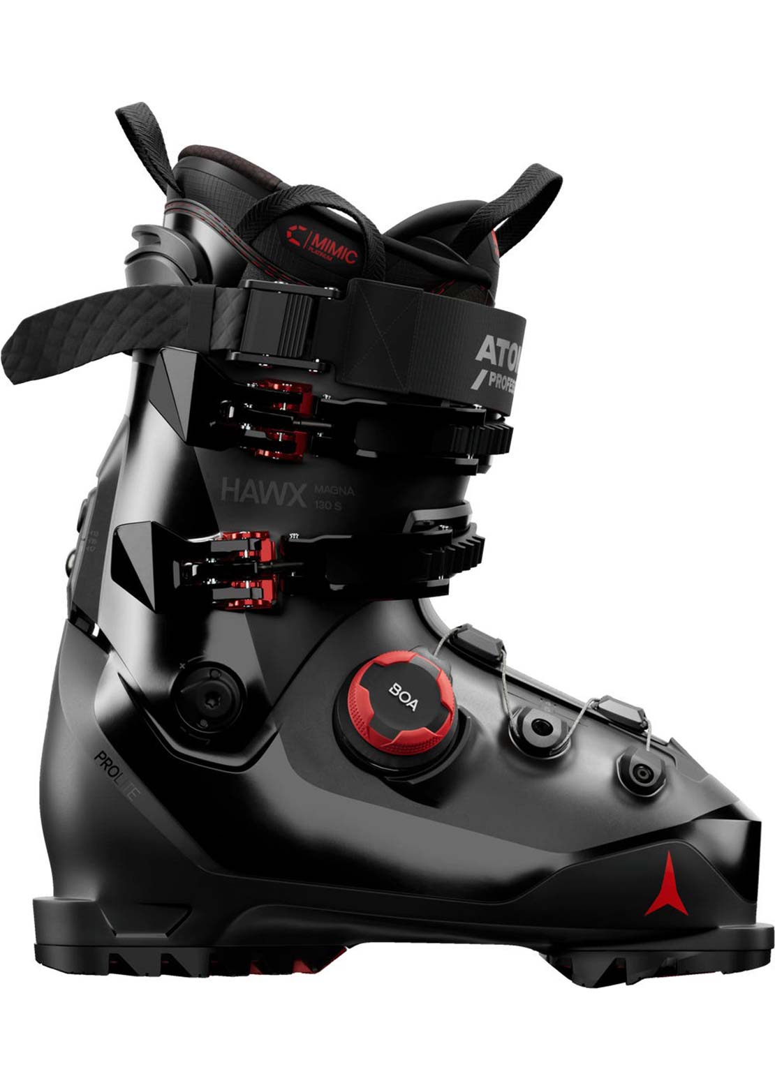 Atomic Men's Hawx Magna 130 S BOA Ski Boots Black/Red