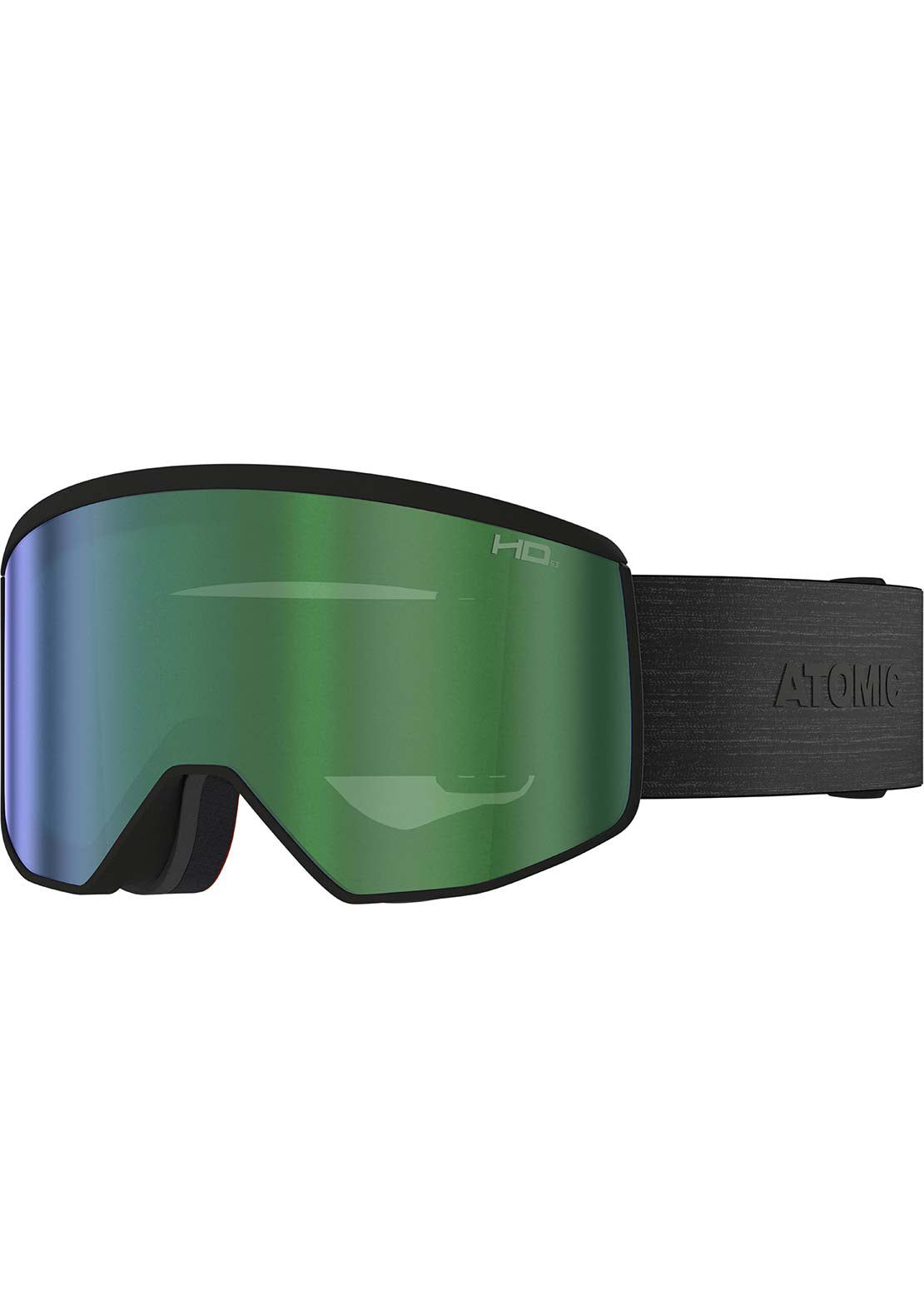 Atomic Unisex Four Pro M HD Snow Goggles All Black