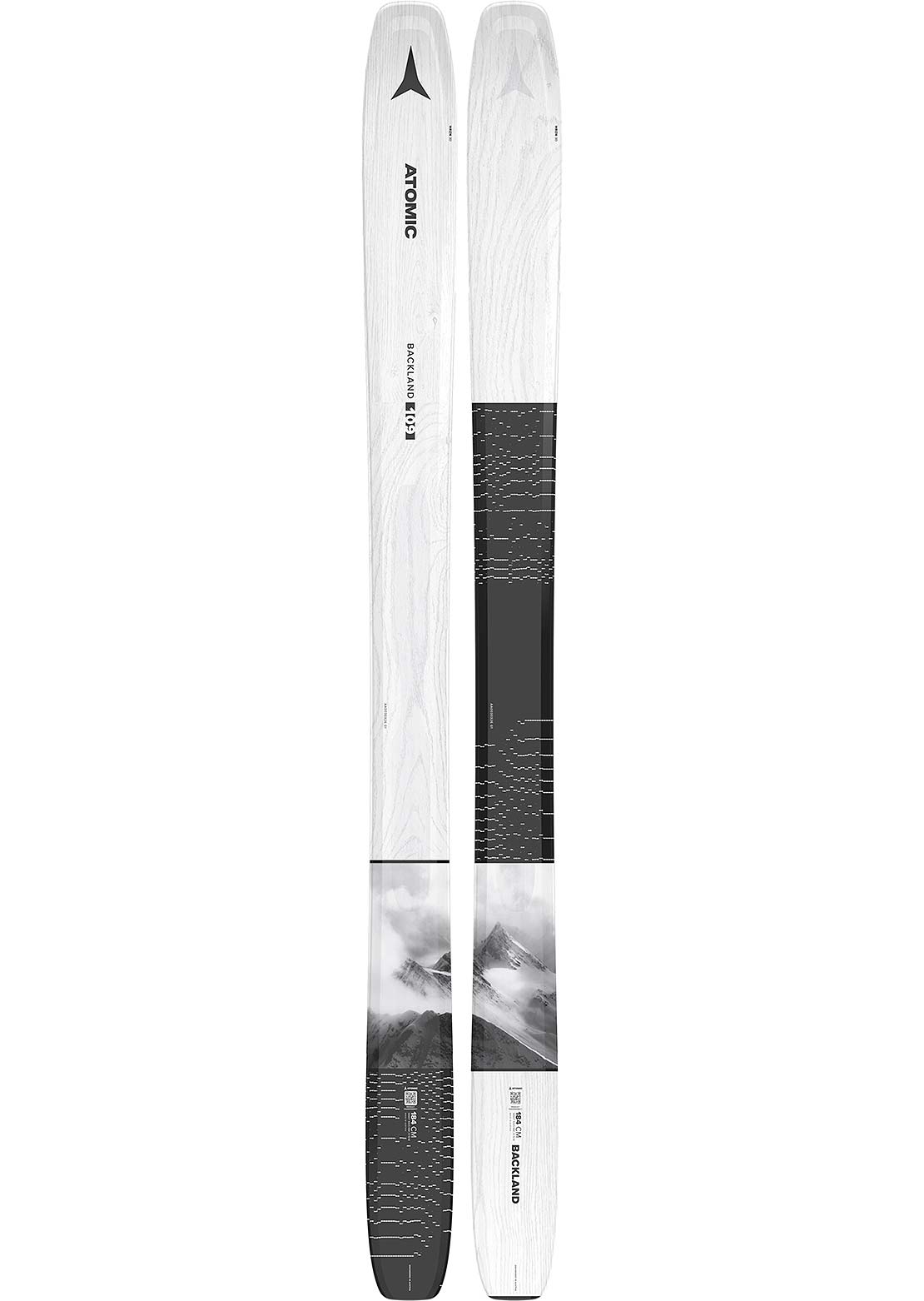 Atomic Unisex N Backland 109 Ski White/Black