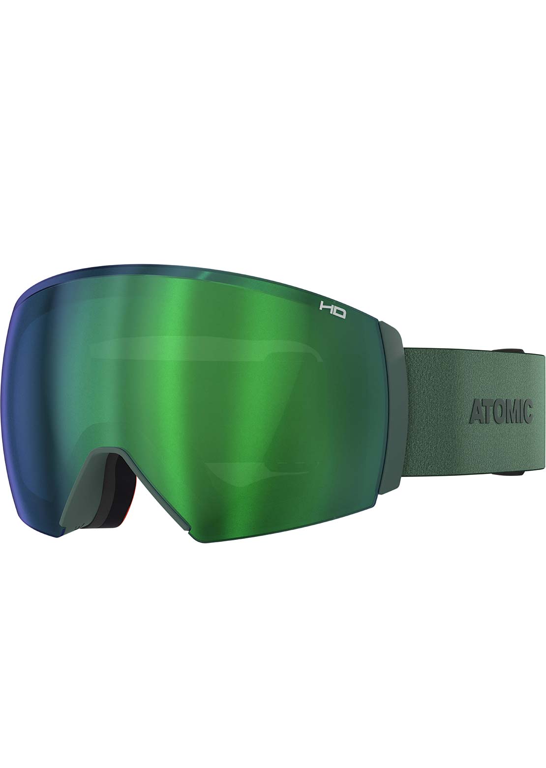 Atomic Unisex Revent Q HD Snow Goggles Green