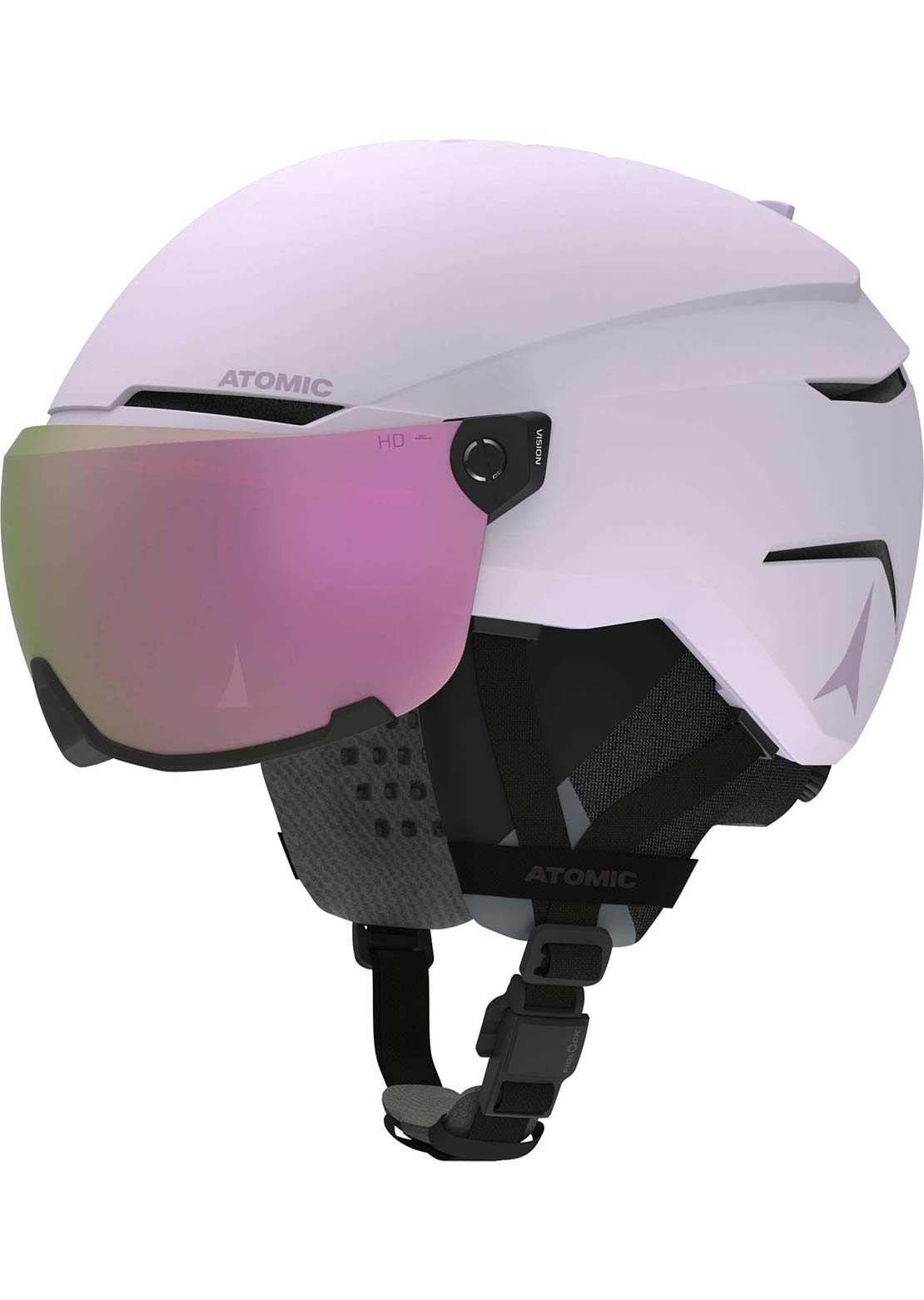 Atomic Unisex Savor AMID Visor HD Ski Helmet Concrete