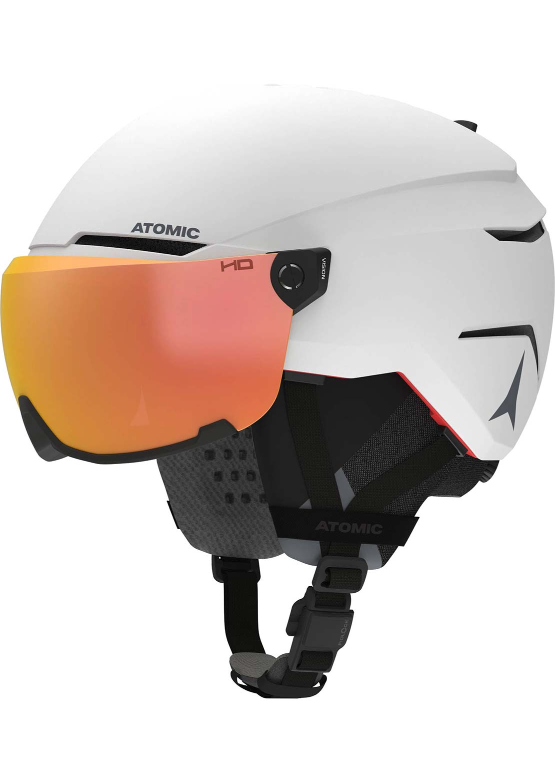 Atomic Unisex Savor AMID Visor HD Ski Helmet White