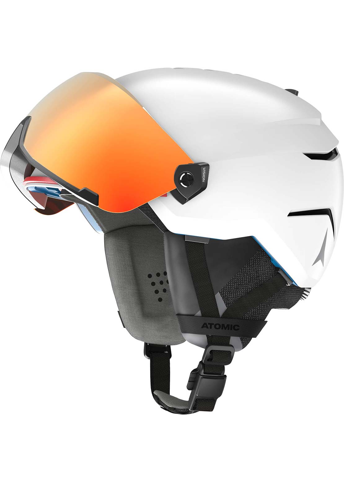 Atomic Unisex Savor AMID Visor HD Ski Helmet White