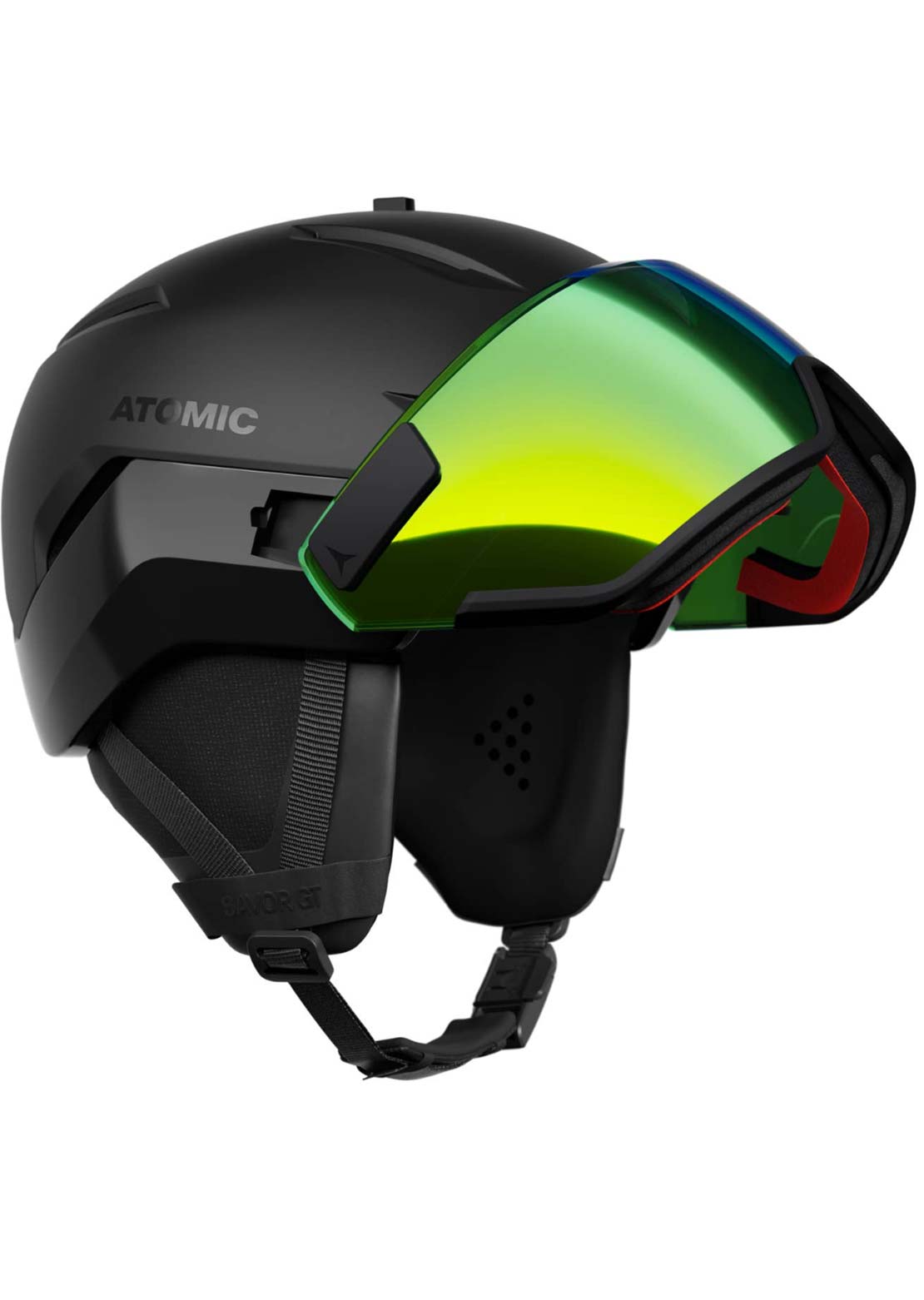 Atomic Unisex Savor Visor HD Ski Helmet Black