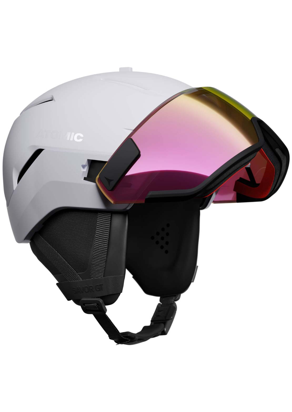 Atomic Unisex Savor Visor HD Ski Helmet White Heather