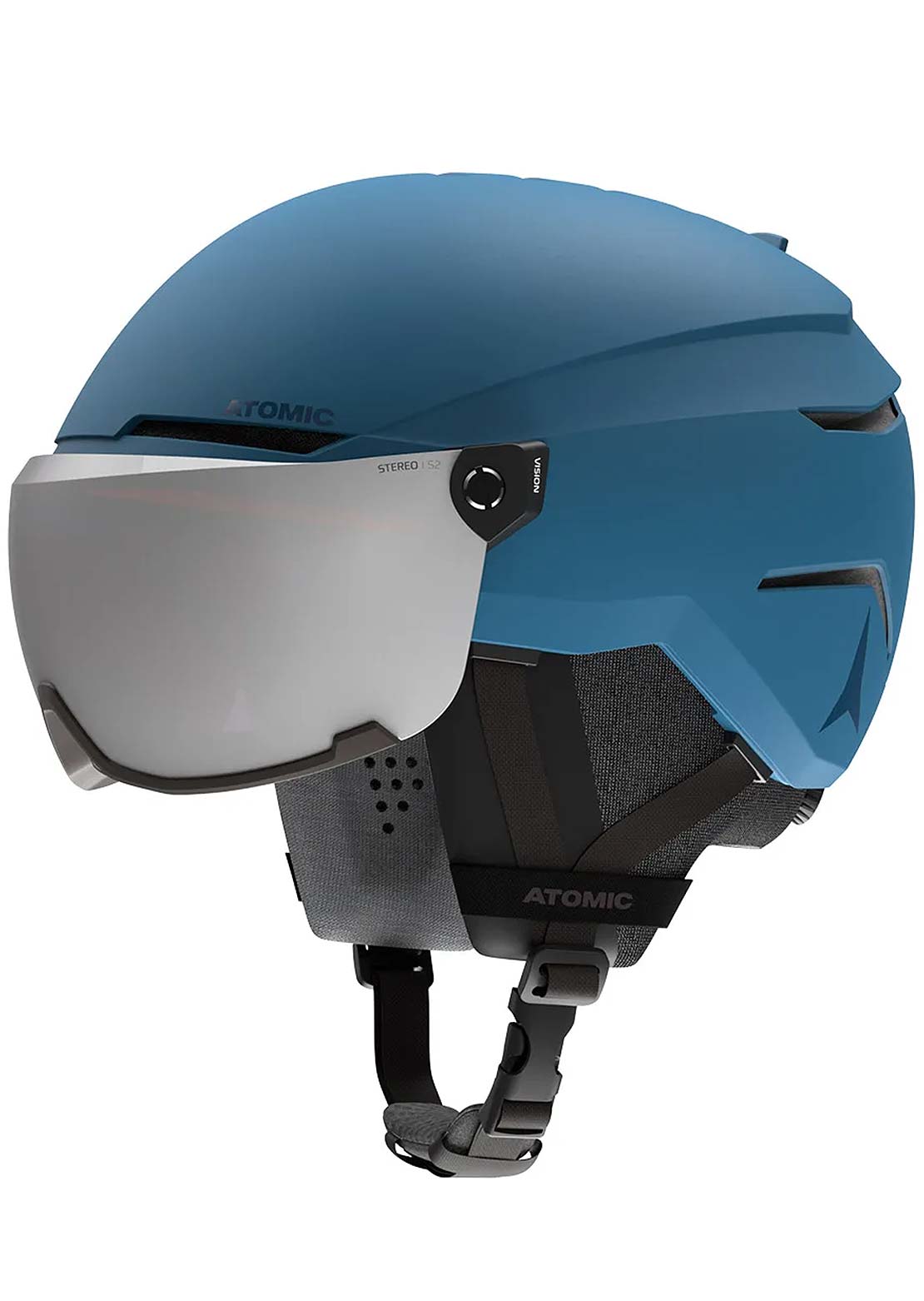 Atomic Unisex Savor Visor Stereo Ski Helmet Ocean/All Weather