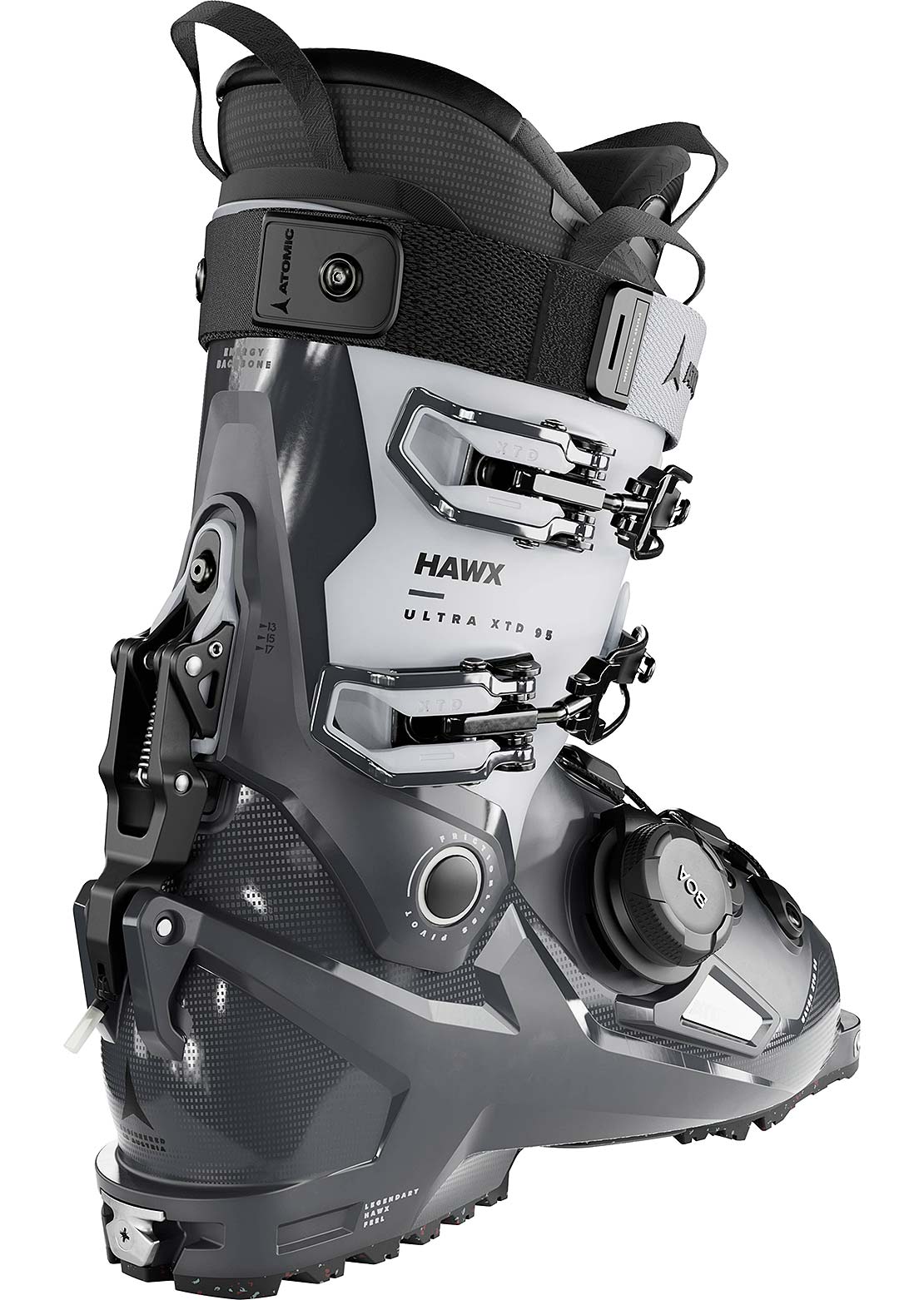 Atomic Women&#39;s Hawx Ultra XTD 95 Boa Ski Boots Storm/Ivory