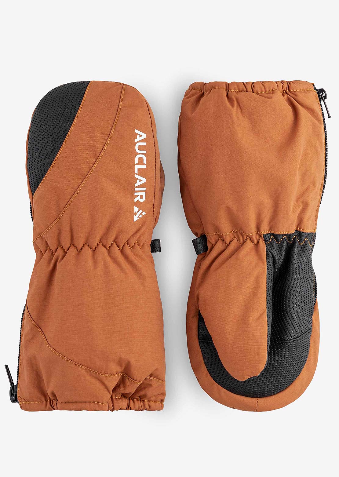 Auclair Junior Frosty Zip Mitts Cognac