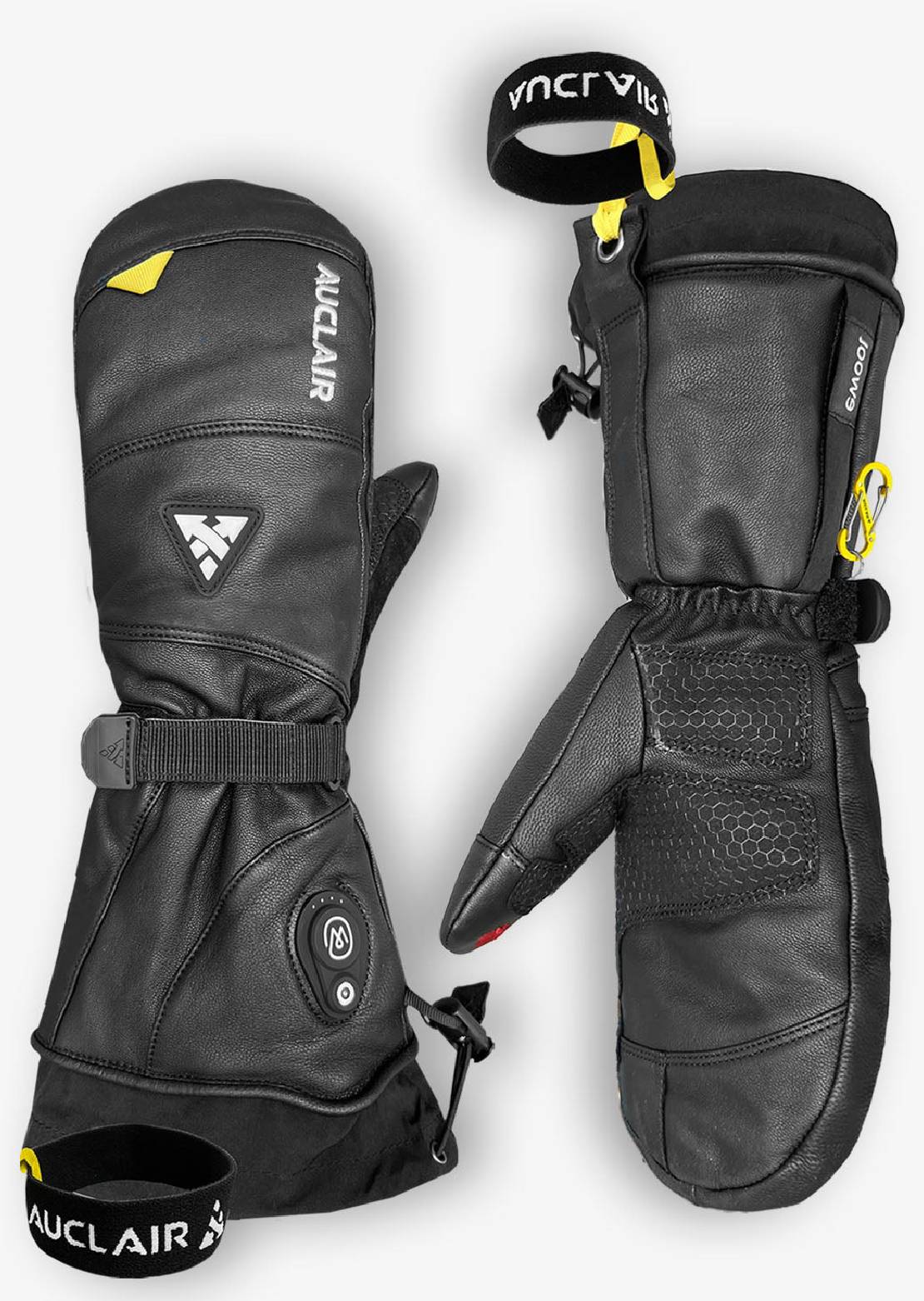 Auclair Men's Heated Mitts Black/Black