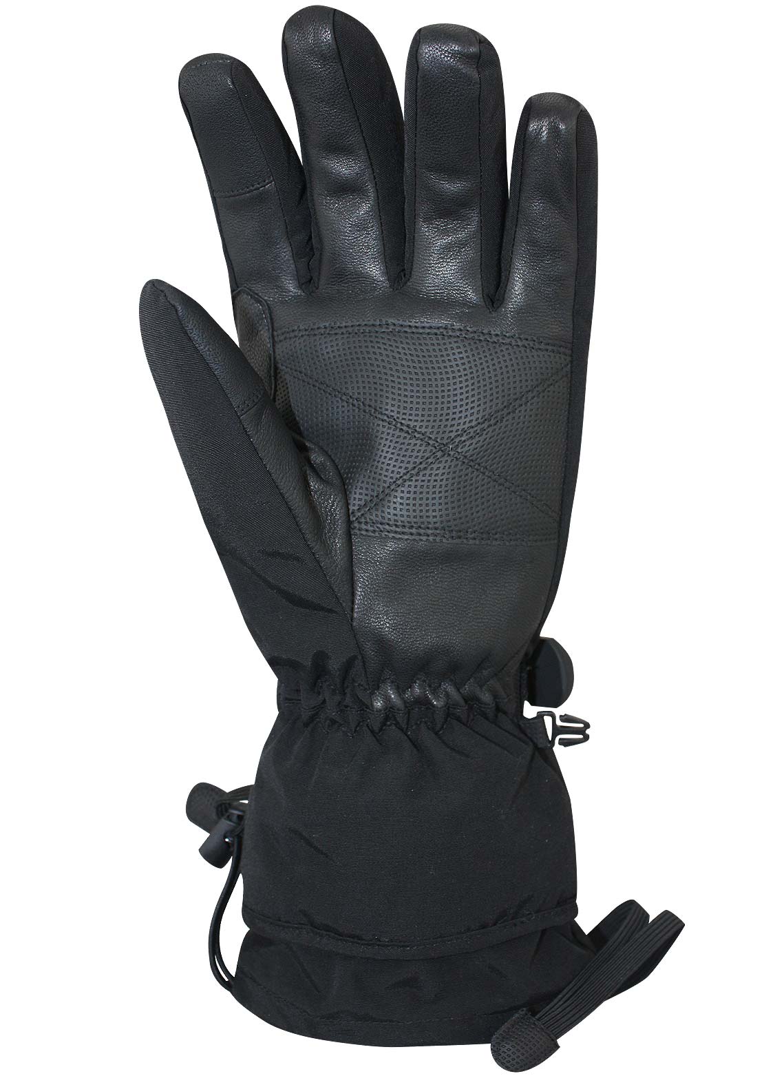 Auclair Women&#39;s Powder King Gloves Black/Grey/Olive